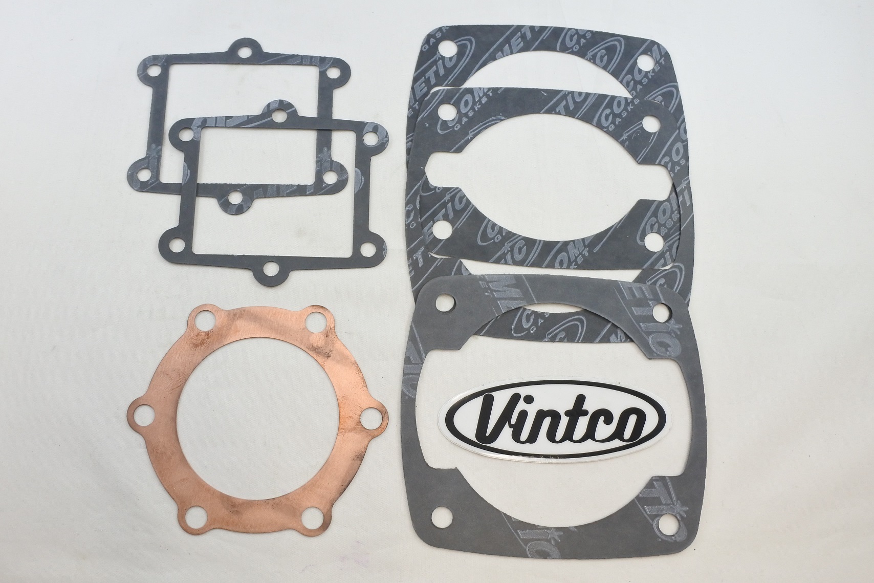 TOP END GASKET KIT 81-81 MAICO 250 BORE 67mm VINTCO KTE058 thumbnail 2