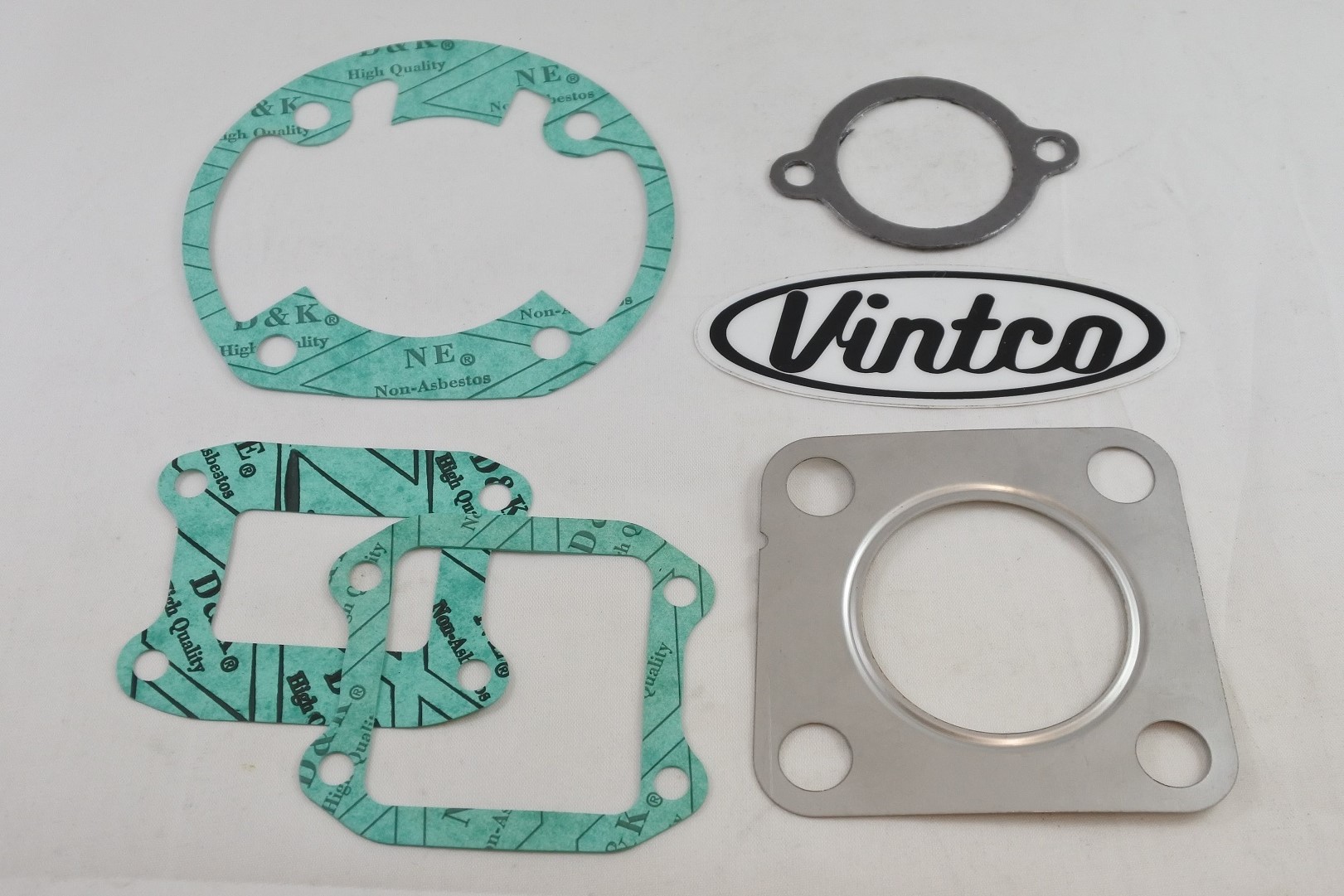TOP END GASKET KIT 80-81 HONDA CR R 80 BORE 50mm VINTCO KTE065 thumbnail 2