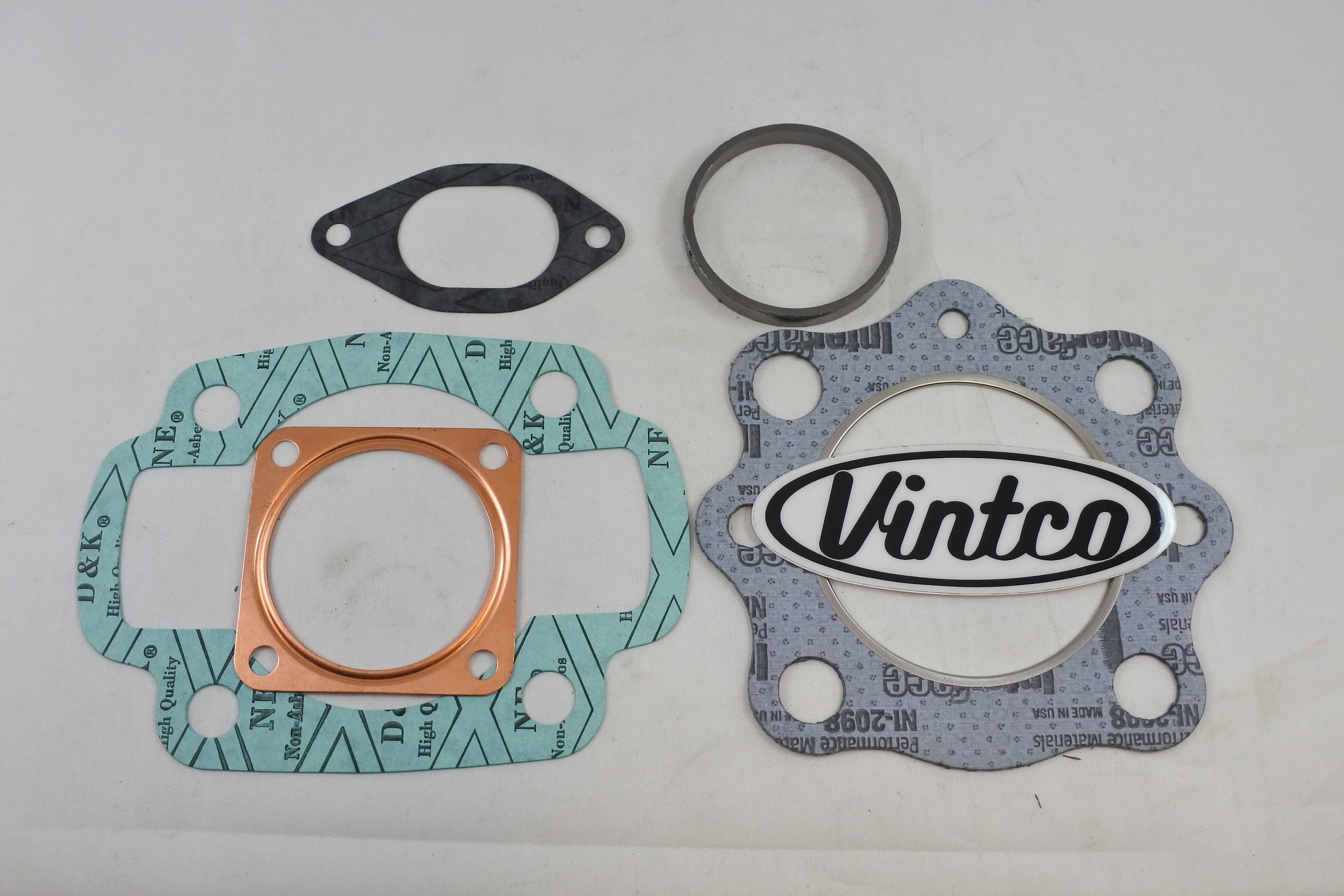 TOP END GASKET KIT 74-84 HONDA MT FL 250 BORE 71mm VINTCO KTE068 thumbnail 2