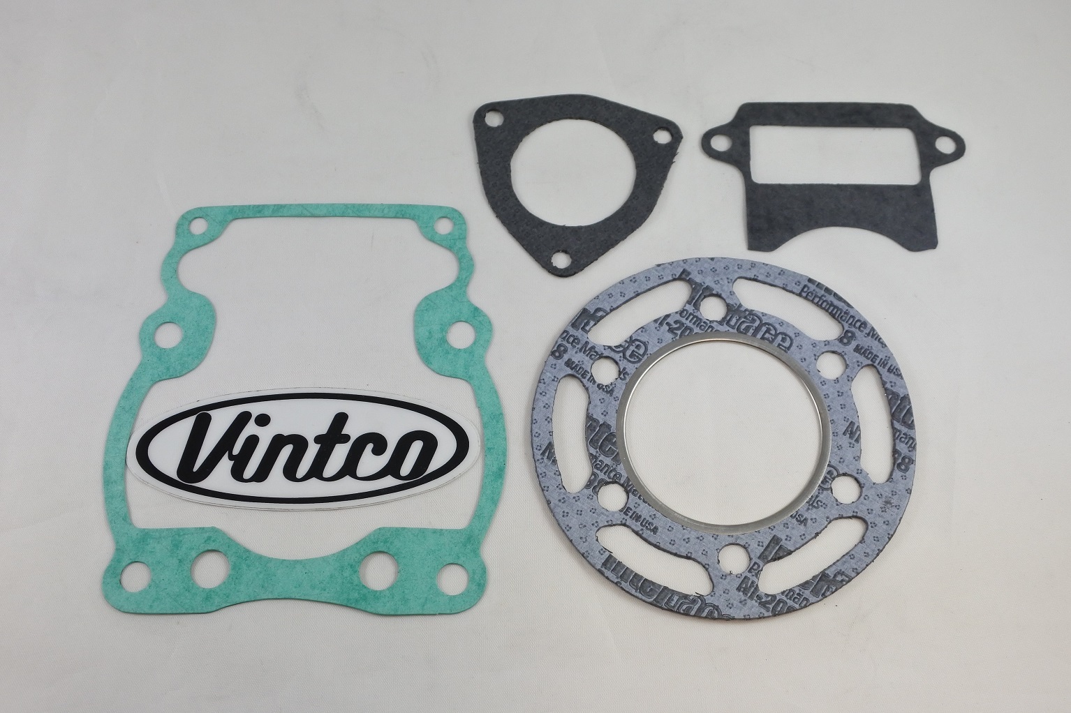 TOP END GASKET KIT 81-81 SUZUKI RM 125 BORE 54mm TO 55.5mm VINTCO KTE071 image 1