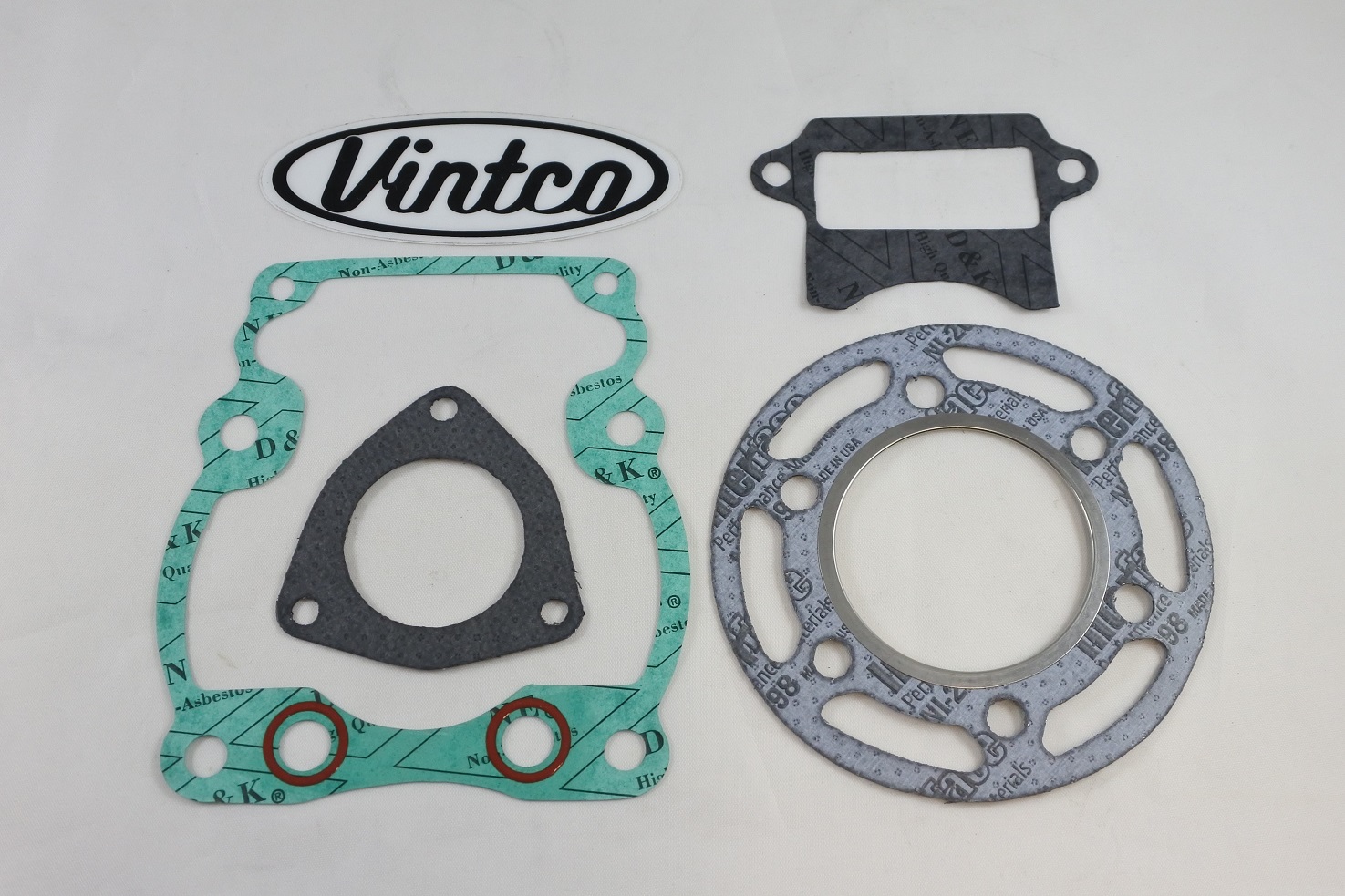 TOP END GASKET KIT 81-81 SUZUKI RM 125 BORE 54mm TO 55.5mm VINTCO KTE071 thumbnail 2