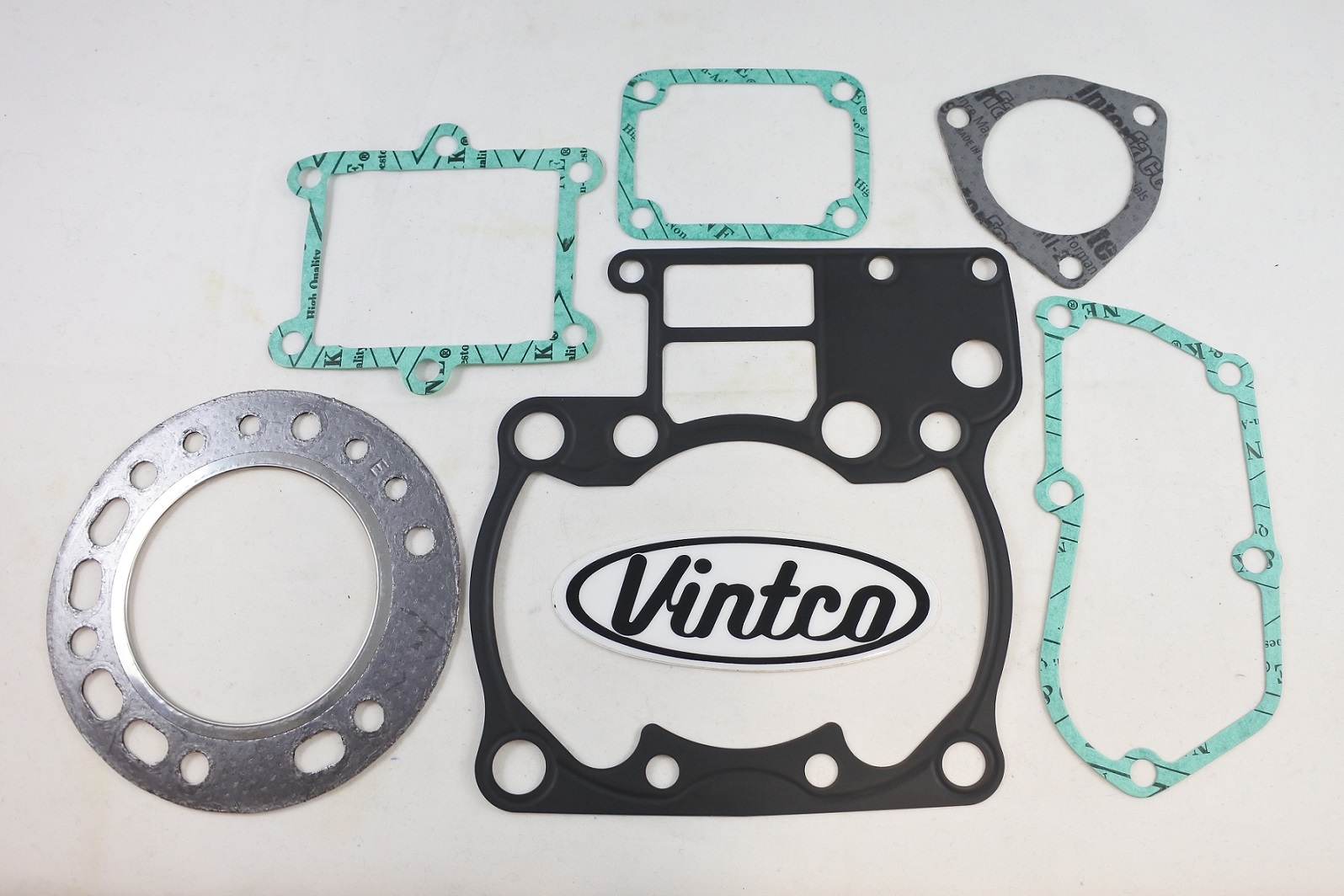 TOP END GASKET KIT 87-88 SUZUKI RM 250 67-68.5mm BORE VINTCO KTE079 thumbnail 2
