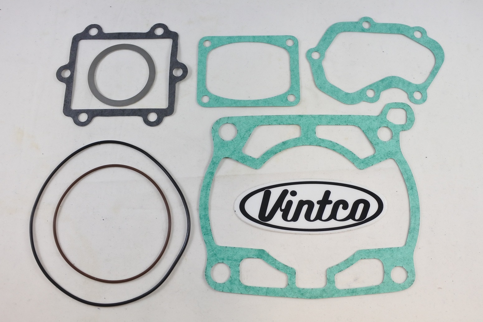TOP END GASKET KIT 91-95 SUZUKI RM 250 BORE 67mm VINTCO KTE081 image 1
