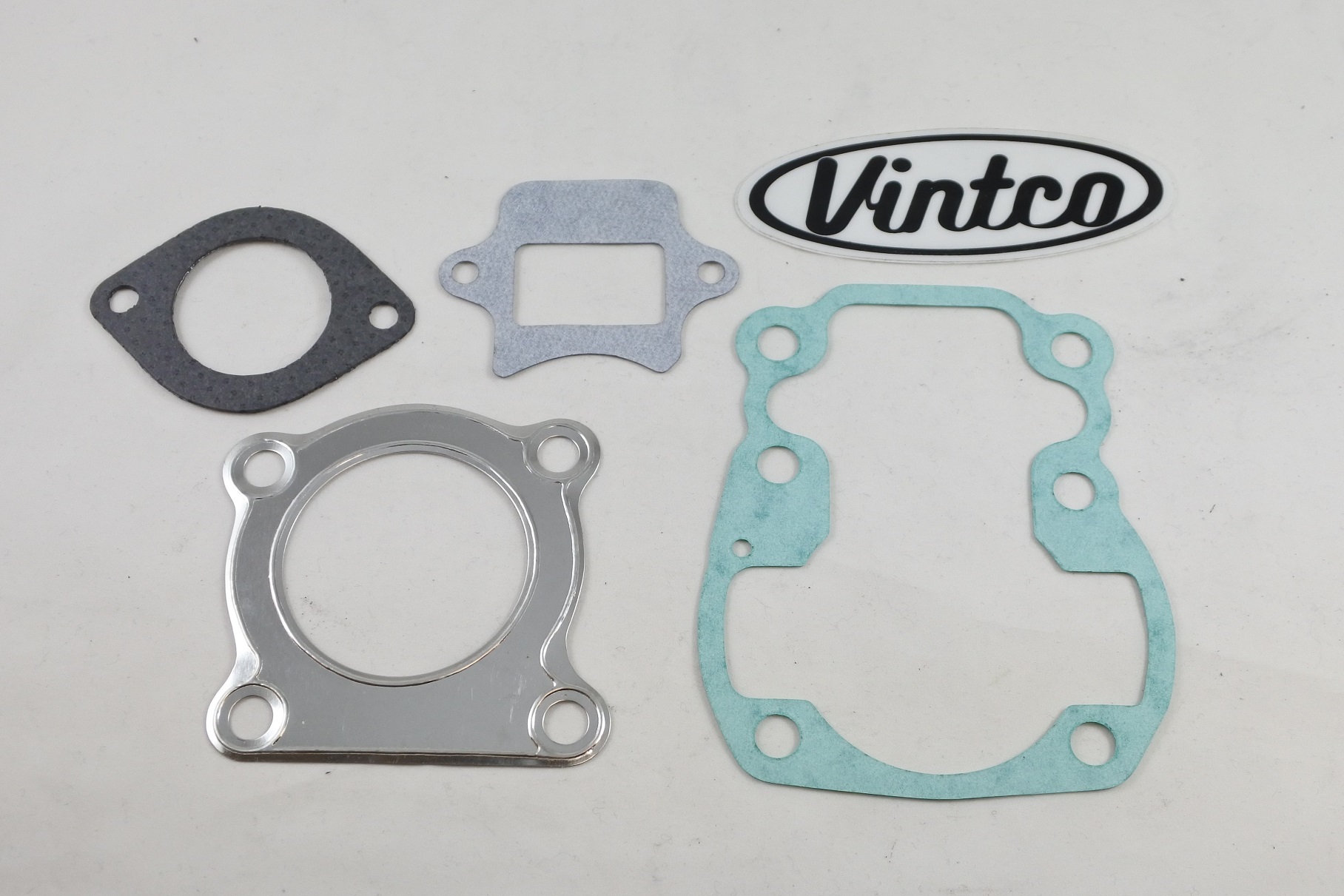 TOP END GASKET KIT 77-77 SUZUKI RM 80 BORE 49mm VINTCO KTE084 image 1
