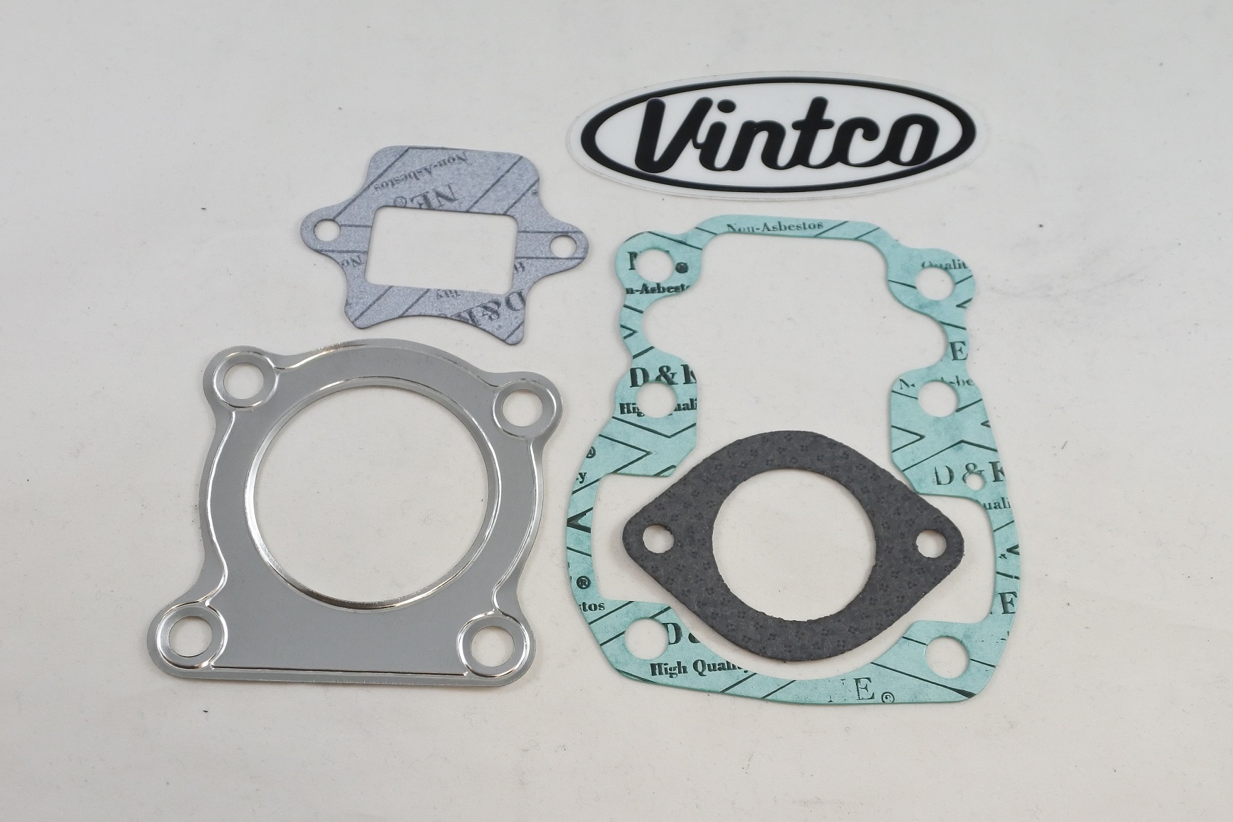 TOP END GASKET KIT 77-77 SUZUKI RM 80 BORE 49mm VINTCO KTE084 thumbnail 2