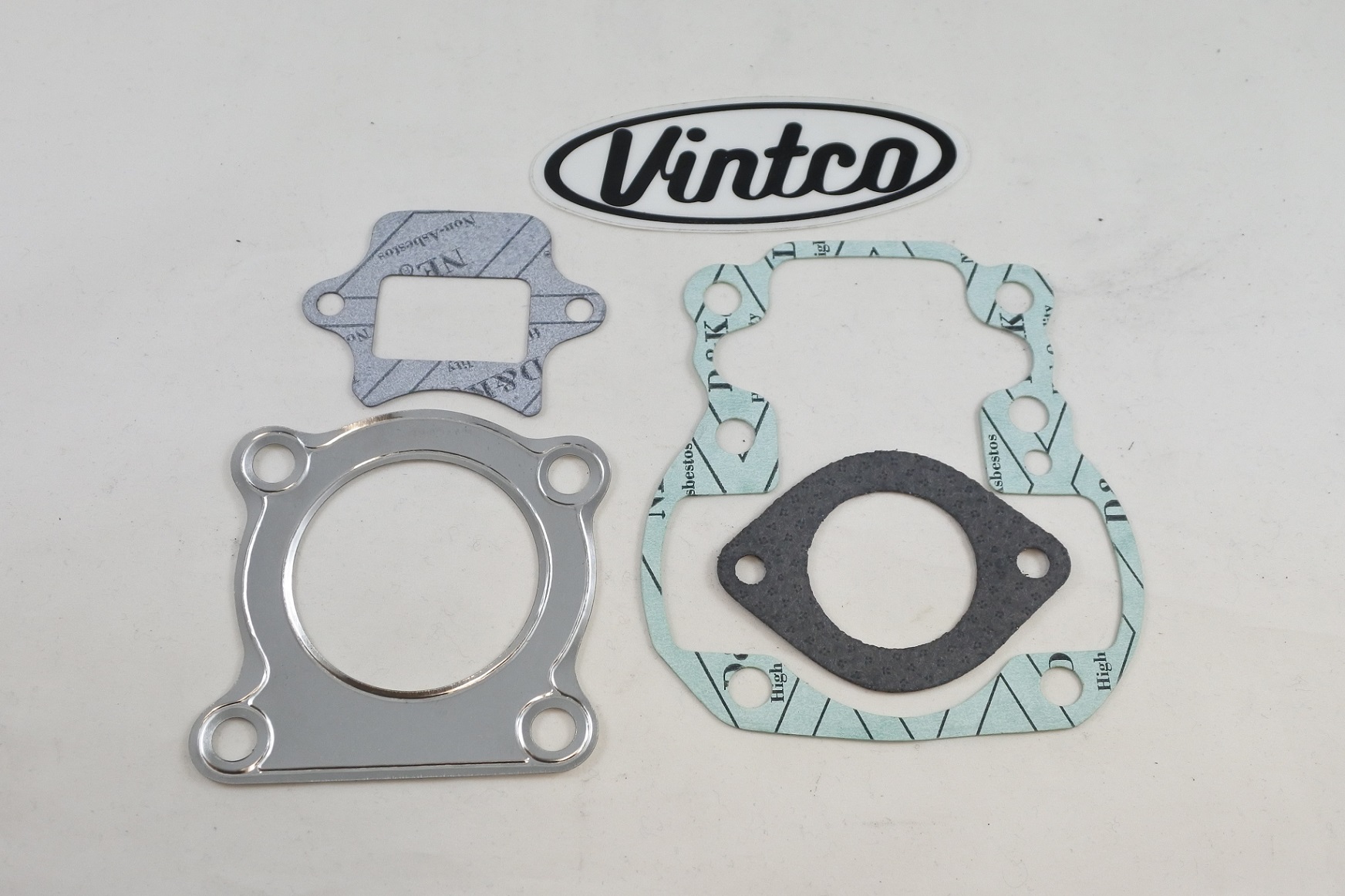 TOP END GASKET KIT 78-81 SUZUKI RM 80 BORE 49mm VINTCO KTE085 thumbnail 2