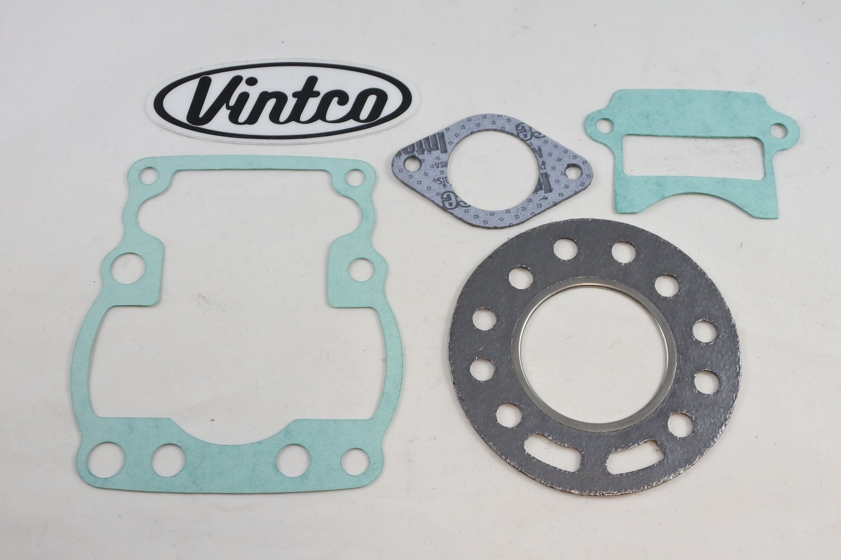 TOP END GASKET KIT 86-88 SUZUKI RM 80 BORE 47.5mm VINTCO KTE088 image 1