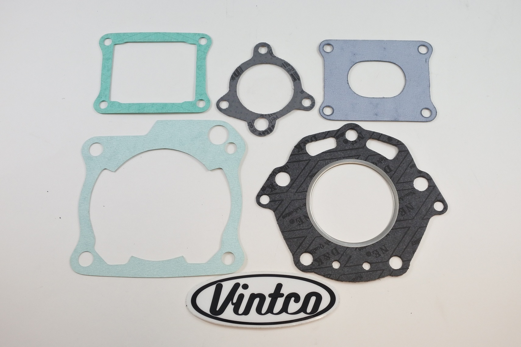 TOP END GASKET KIT 84-85 HONDA CR 125 BORE 56.5mm VINTCO KTE092 image 1