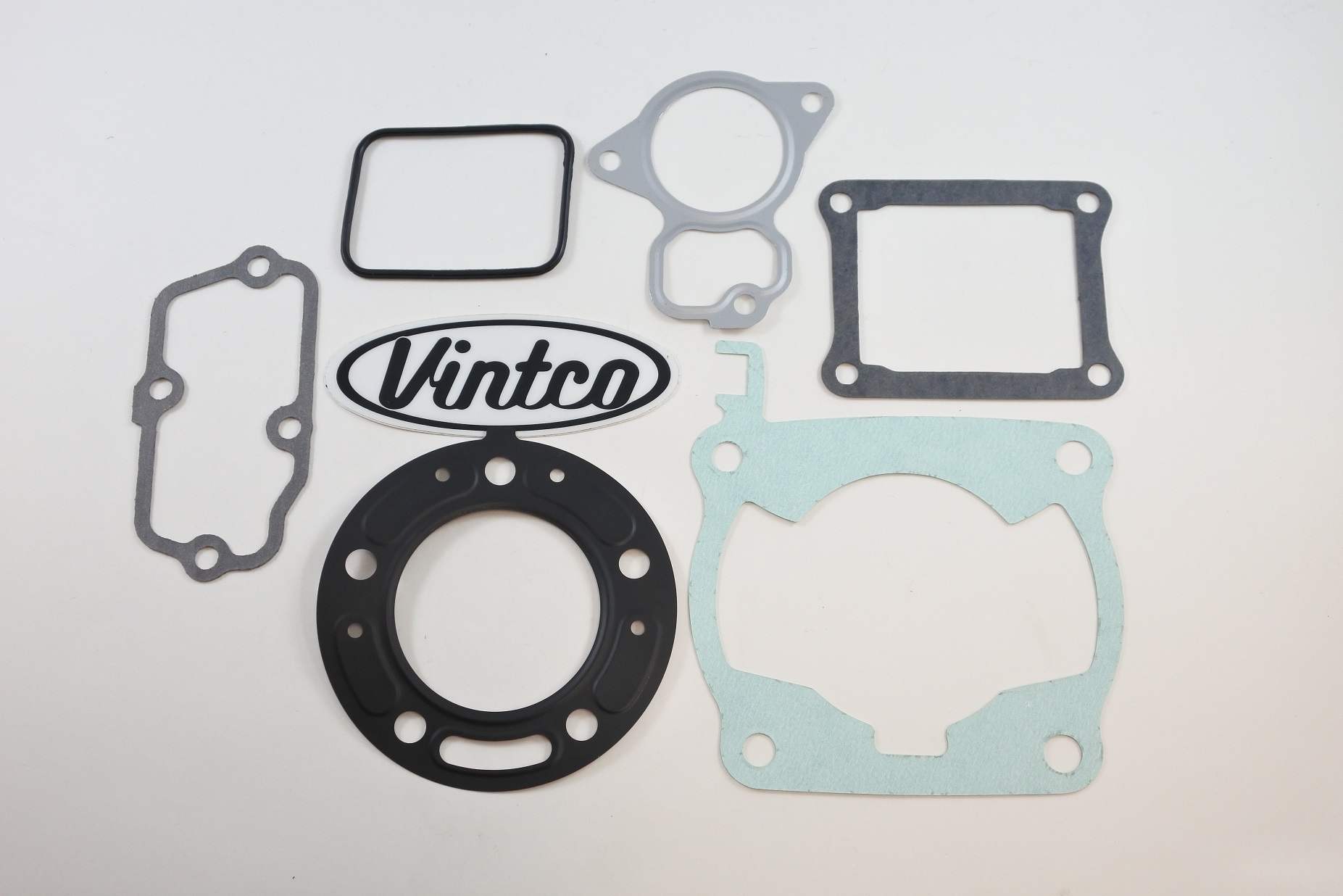 TOP END GASKET KIT 88-89 HONDA CR 125 BORE 55.5mm VINTCO KTE095 image 1