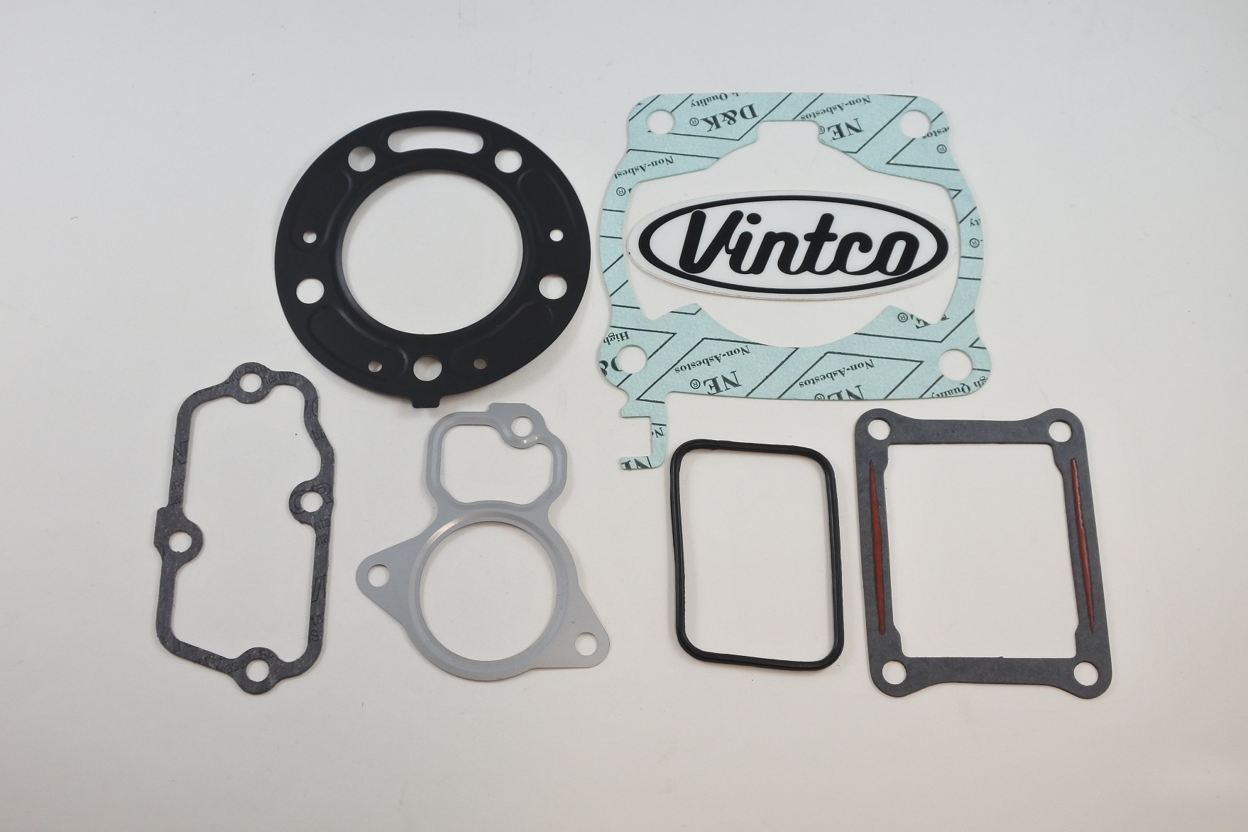 TOP END GASKET KIT 88-89 HONDA CR 125 BORE 55.5mm VINTCO KTE095 thumbnail 2