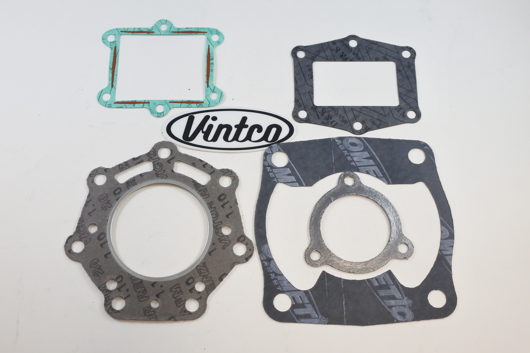 TOP END GASKET KIT 83-83 HONDA CR 250 BORE 68mm VINTCO KTE098 thumbnail 2