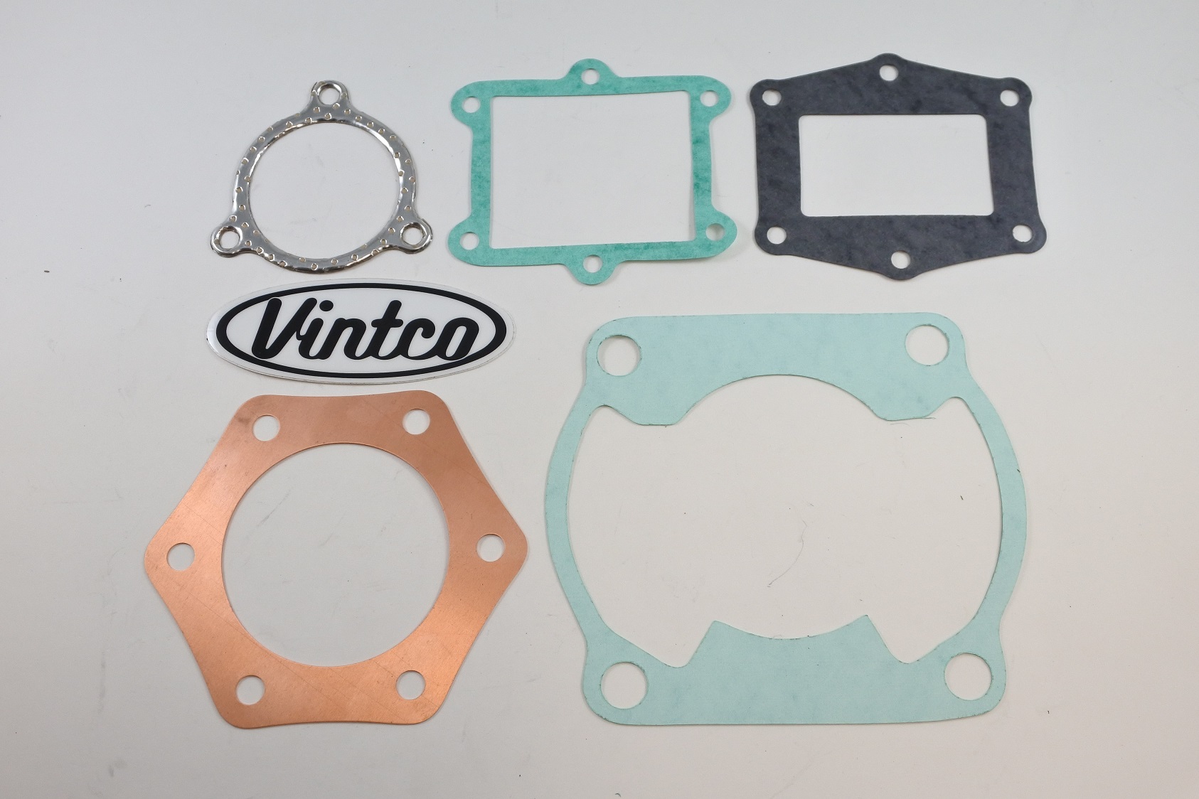 TOP END GASKET KIT 81-84 HONDA ATC R 250 BORE 70.5mm VINTCO KTE102 image 1