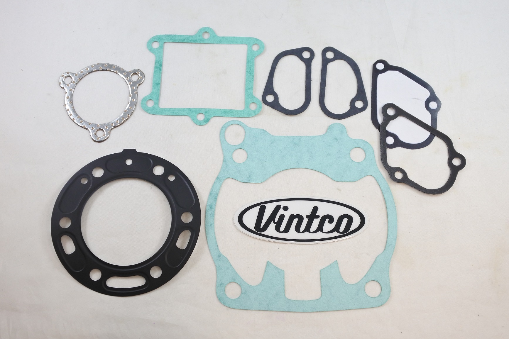 TOP END GASKET KIT 89-91 HONDA CR 250 BORE 67mm VINTCO KTE104 image 1
