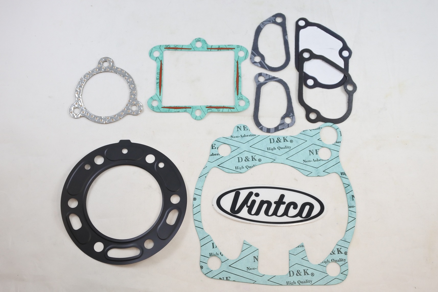 TOP END GASKET KIT 89-91 HONDA CR 250 BORE 67mm VINTCO KTE104 thumbnail 2