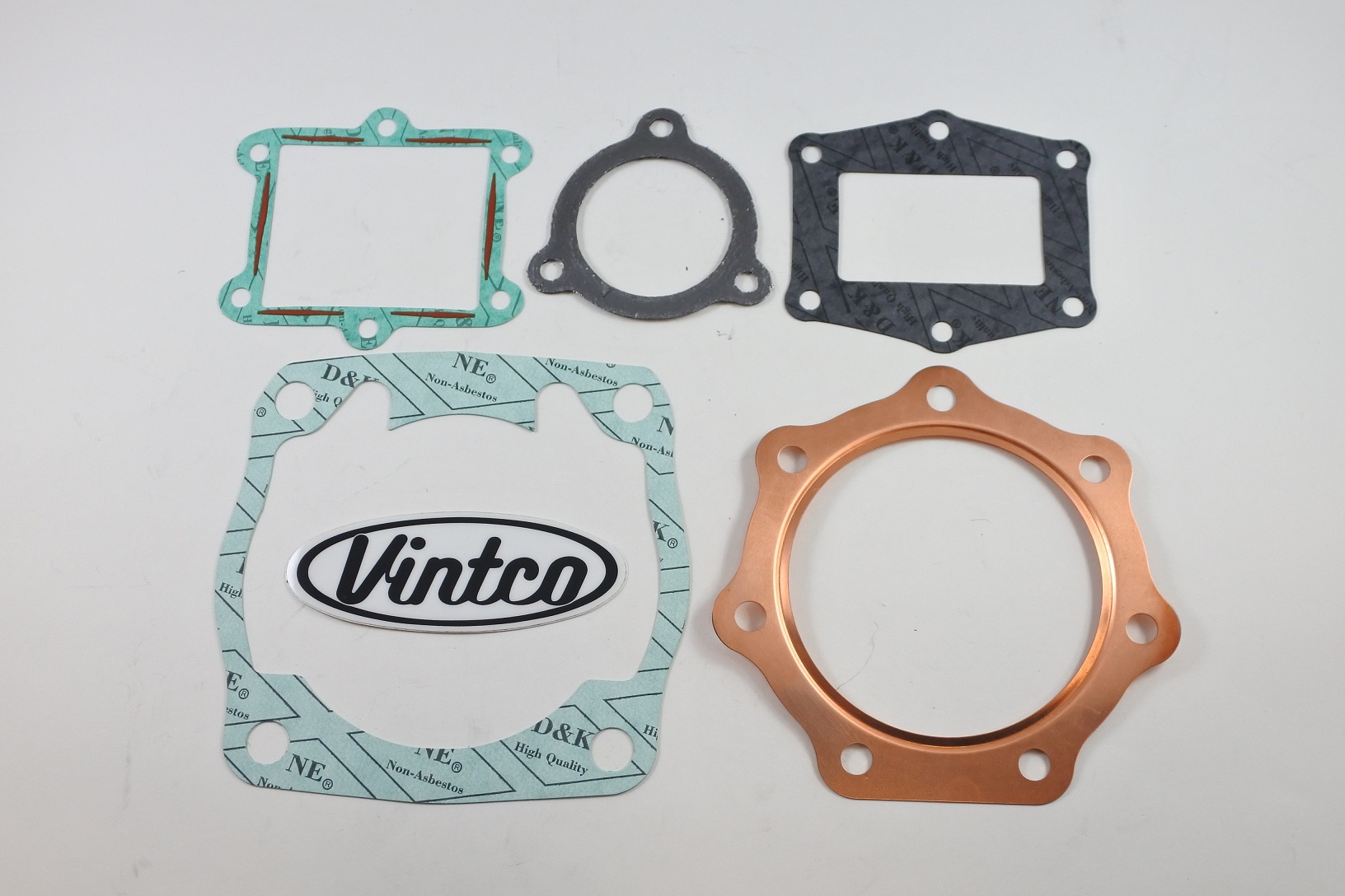 TOP END GASKET KIT 82-83 HONDA CR 480 BORE 90mm VINTCO KTE106 thumbnail 2