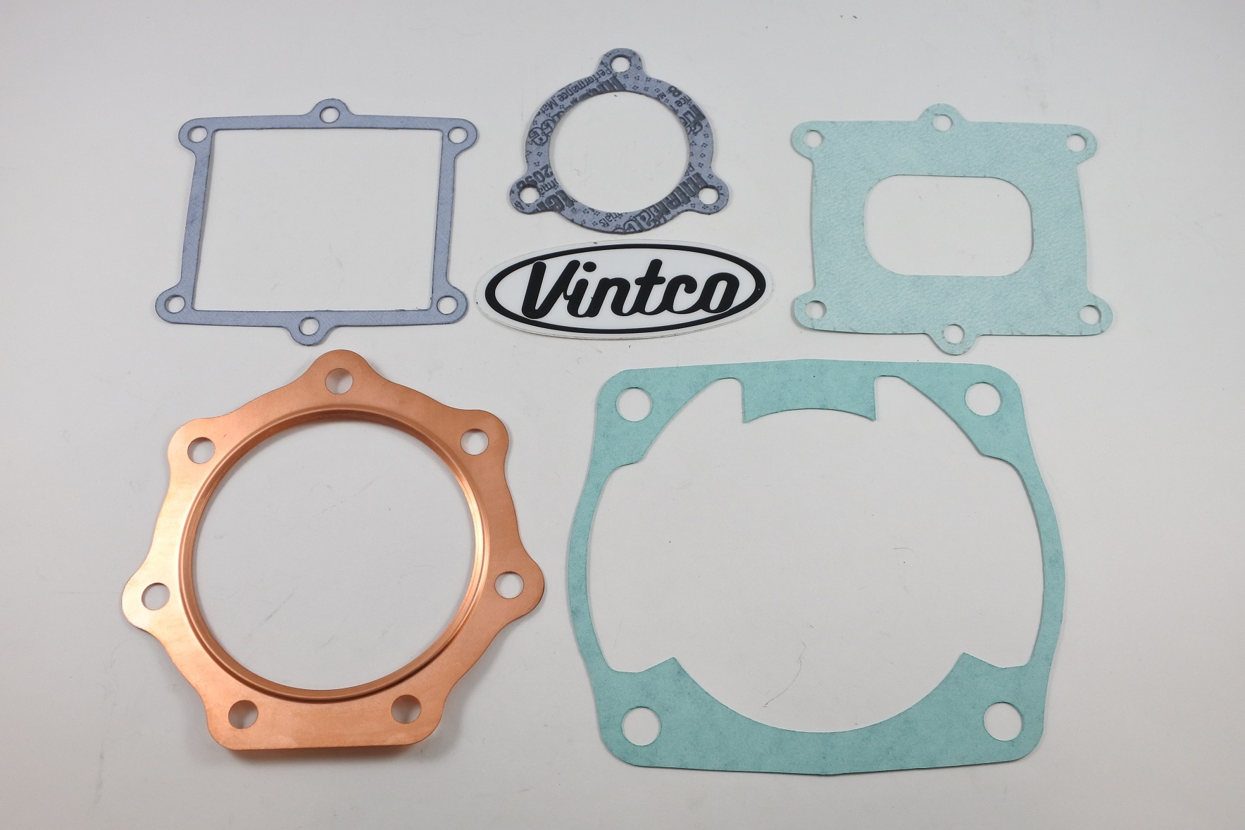 TOP END GASKET KIT 84-84 HONDA CR 500 BORE 90mm VINTCO KTE107 image 1