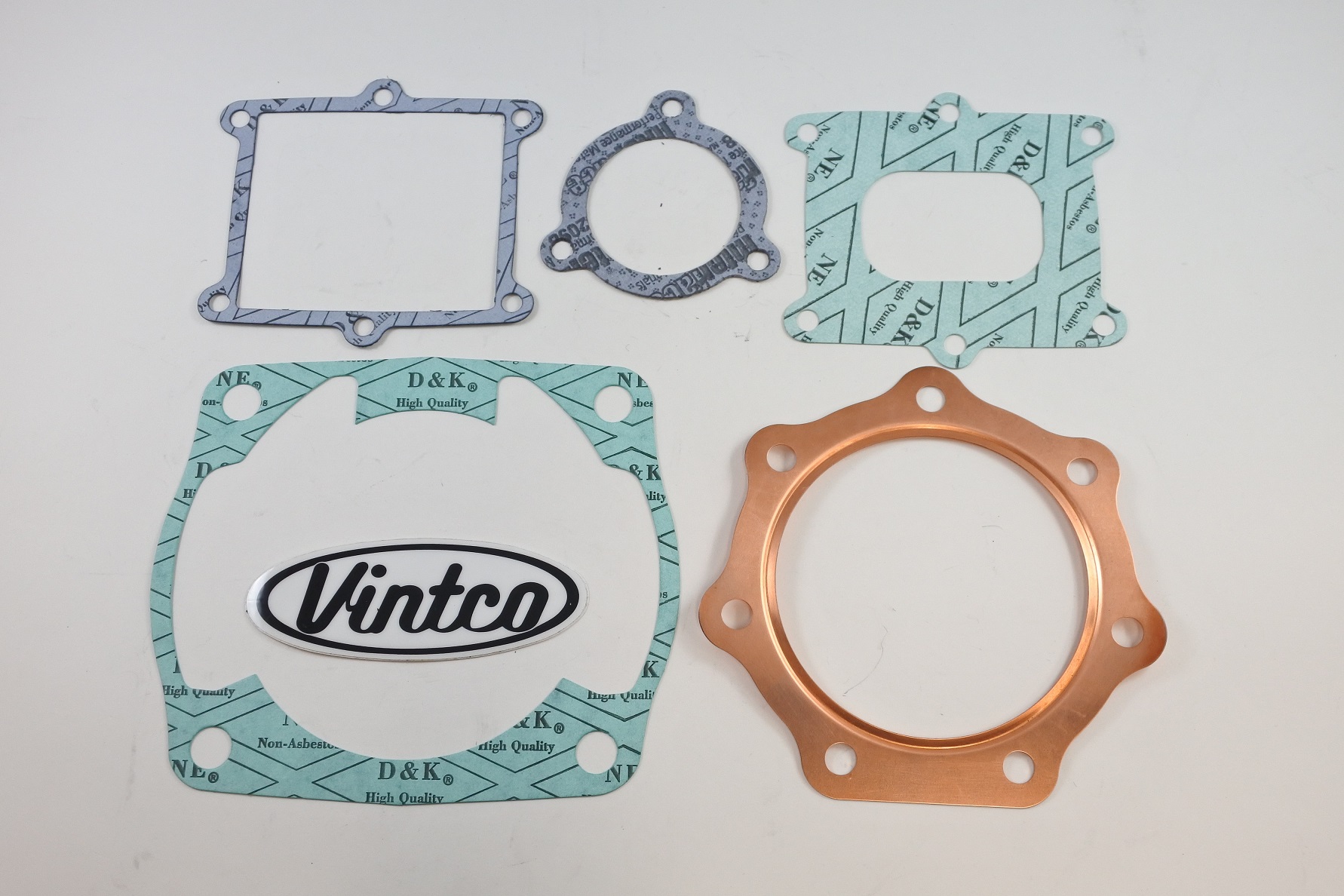 TOP END GASKET KIT 84-84 HONDA CR 500 BORE 90mm VINTCO KTE107 thumbnail 2