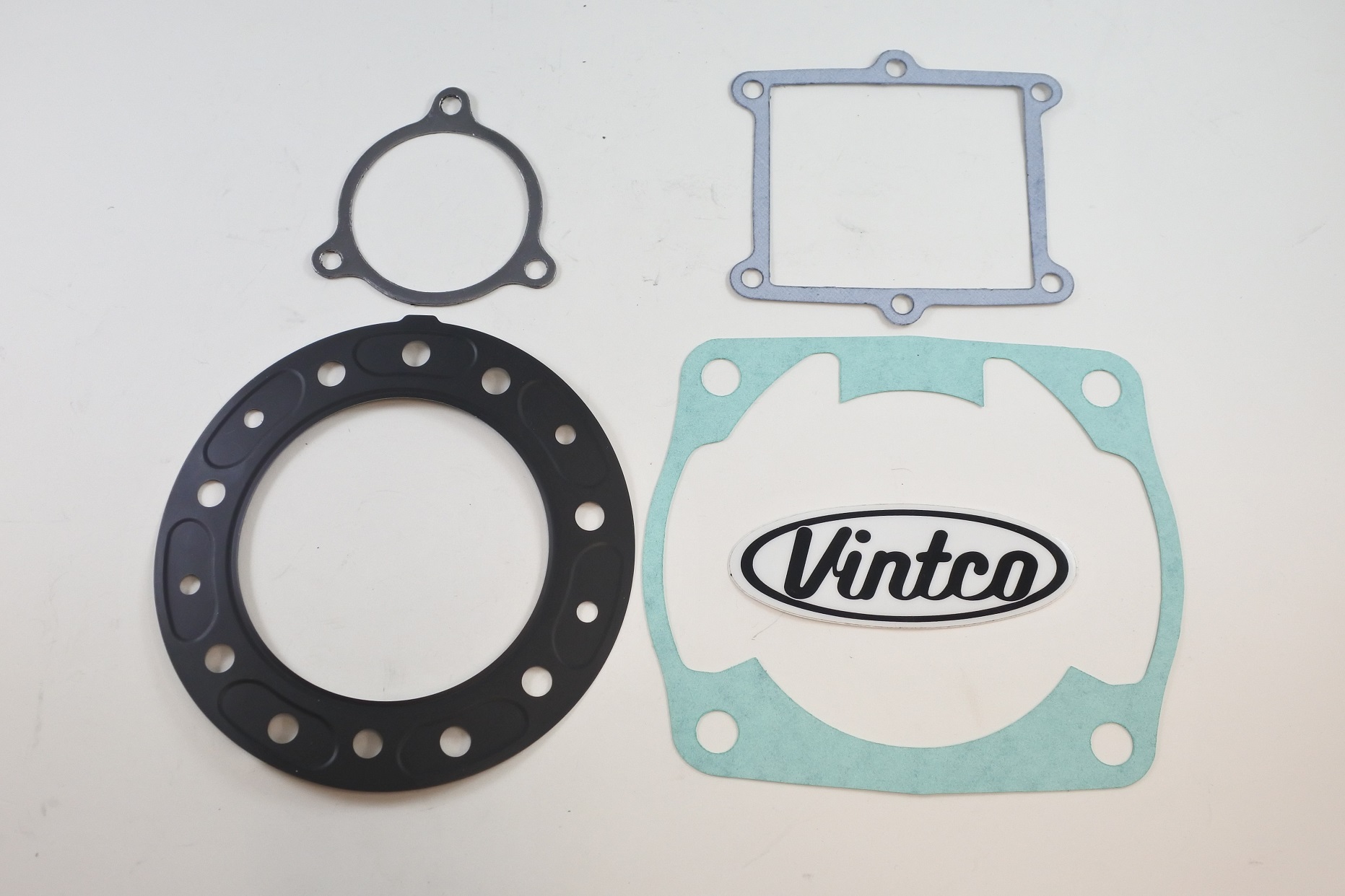 TOP END GASKET KIT 89-91 HONDA CR 500 BORE 90.2mm VINTCO KTE109 image 1