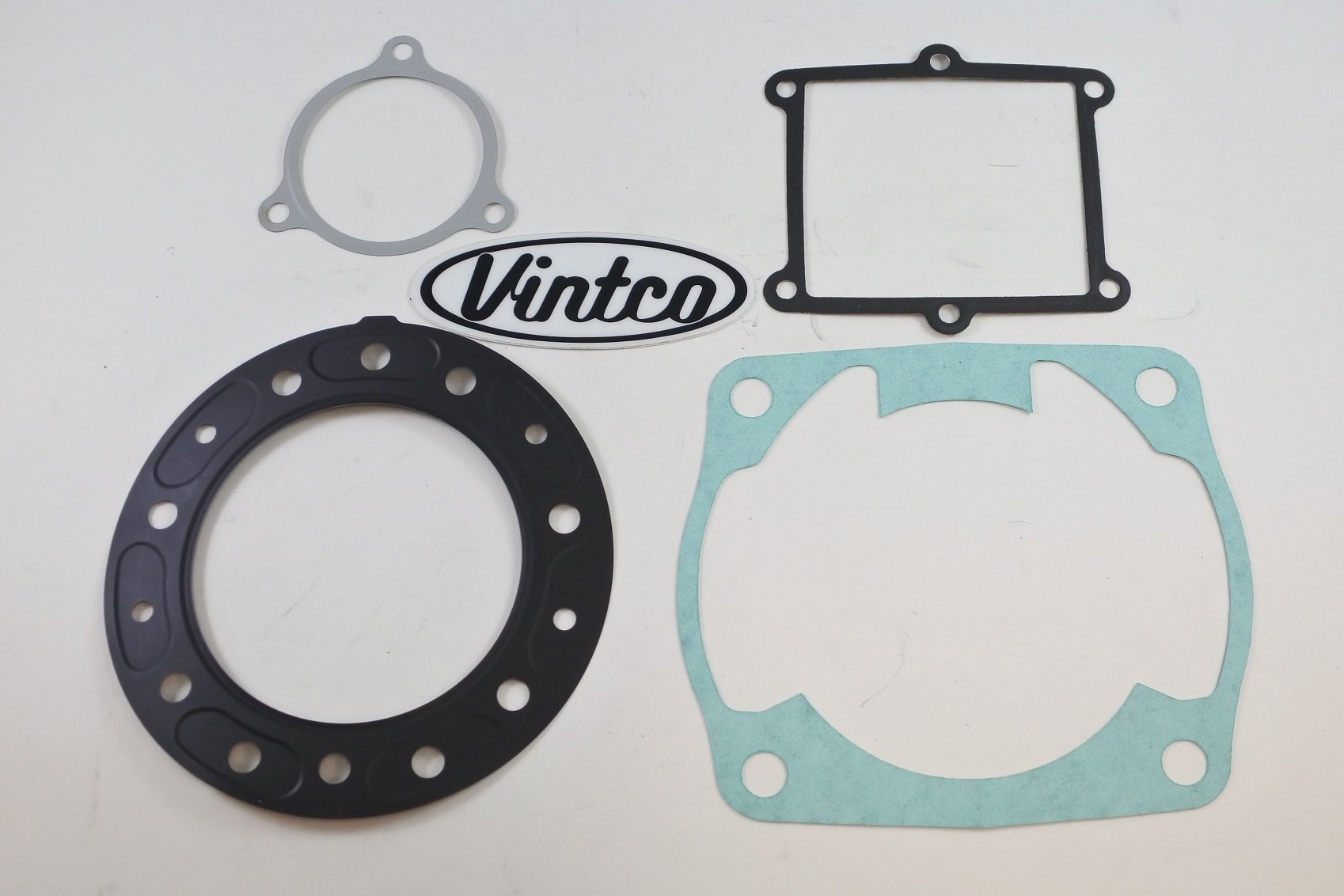 TOP END GASKET KIT 92-93 HONDA CR 500 BORE 90.2mm VINTCO KTE110 image 1