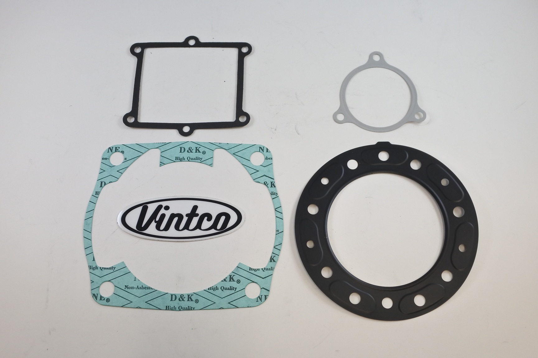 TOP END GASKET KIT 92-93 HONDA CR 500 BORE 90.2mm VINTCO KTE110 thumbnail 2