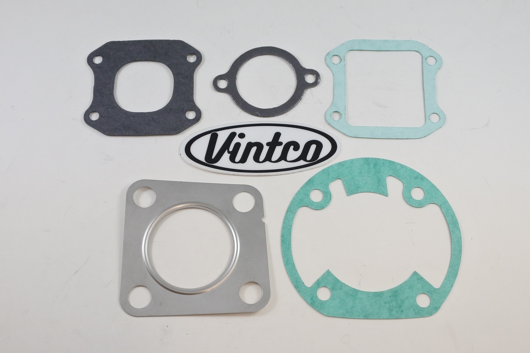 TOP END GASKET KIT 82-82 HONDA CR80R BORE 50mm VINTCO KTE112 image 1