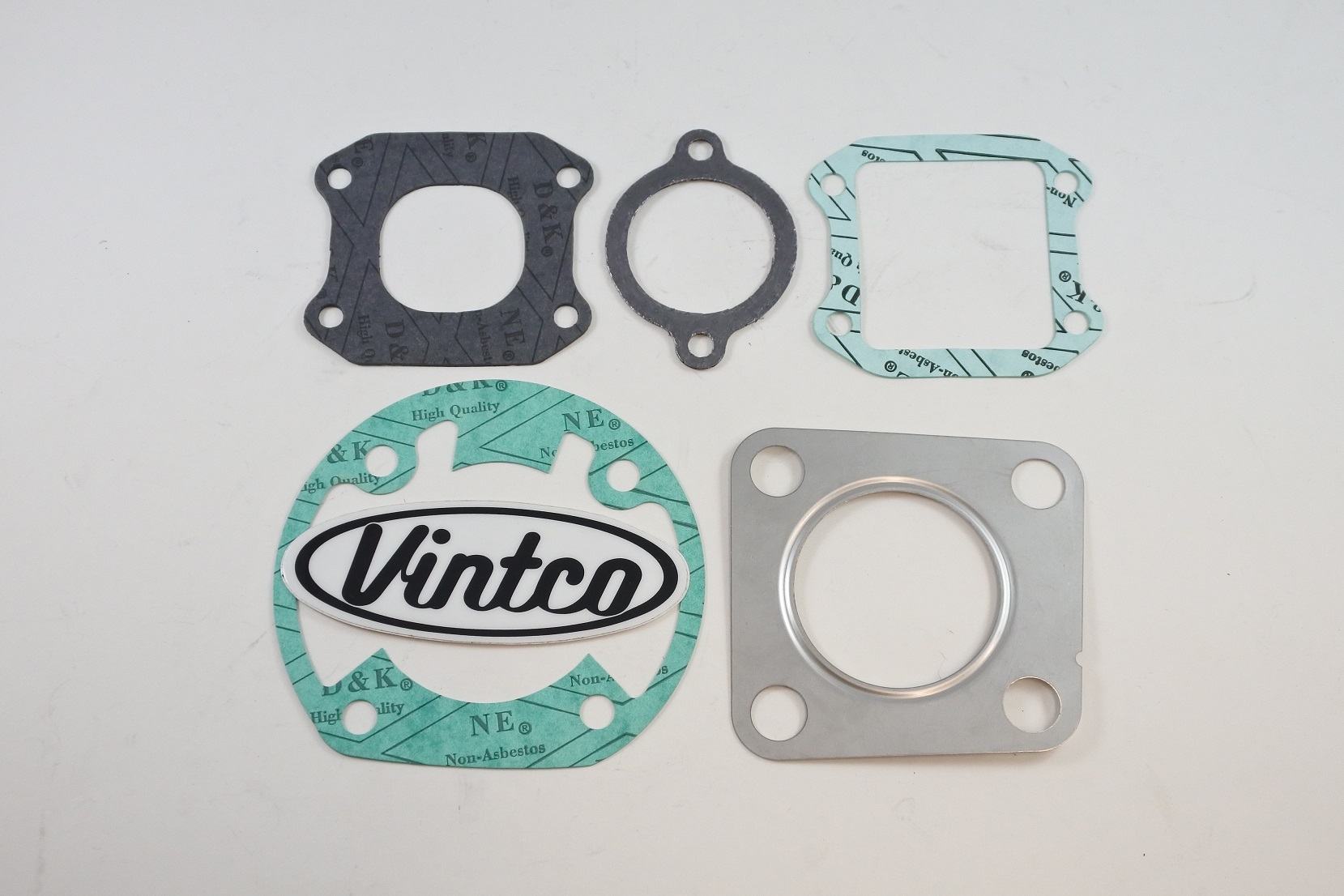 TOP END GASKET KIT 82-82 HONDA CR80R BORE 50mm VINTCO KTE112 thumbnail 2