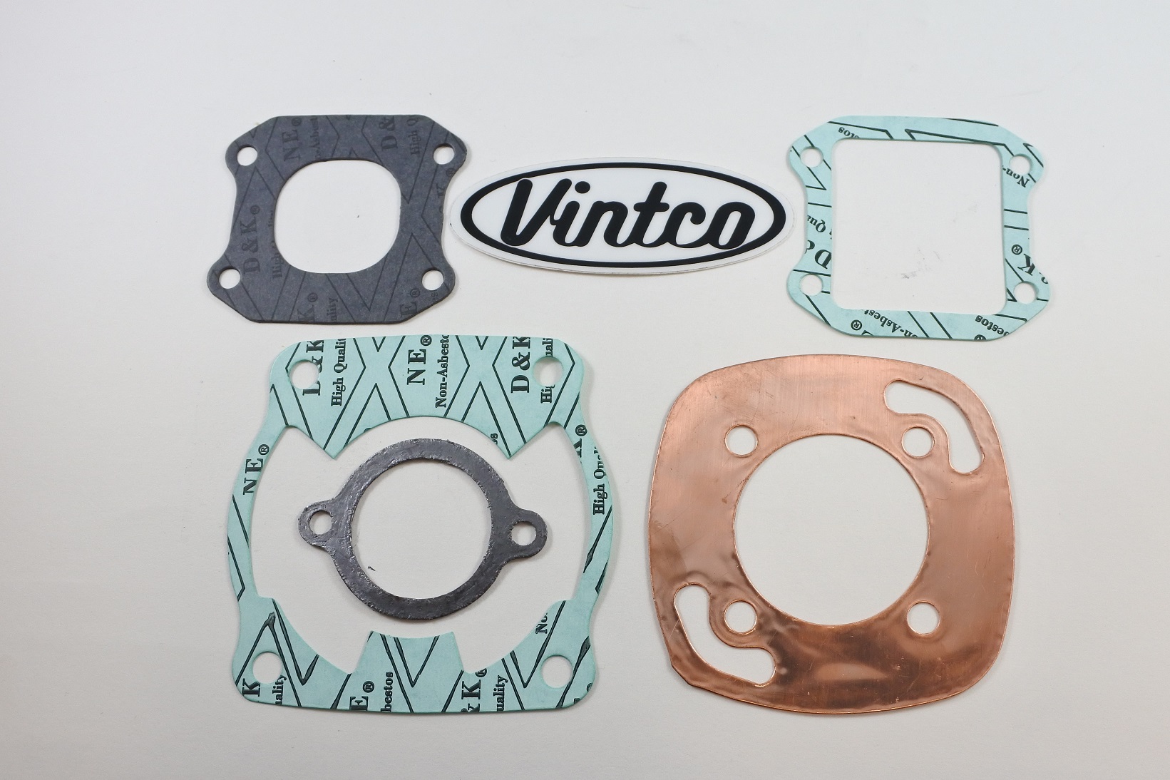TOP END GASKET KIT 83-83 HONDA CR R 80 BORE 51.5mm VINTCO KTE113 thumbnail 2