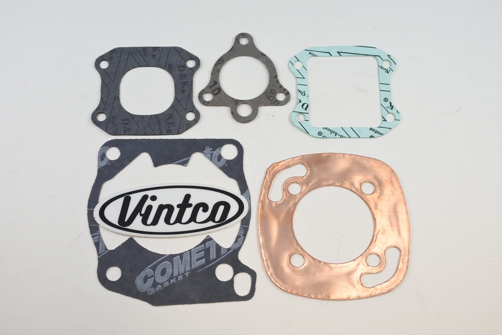 TOP END GASKET KIT 84-84 HONDA CR R 80 BORE 51.5mm VINTCO KTE114 thumbnail 2