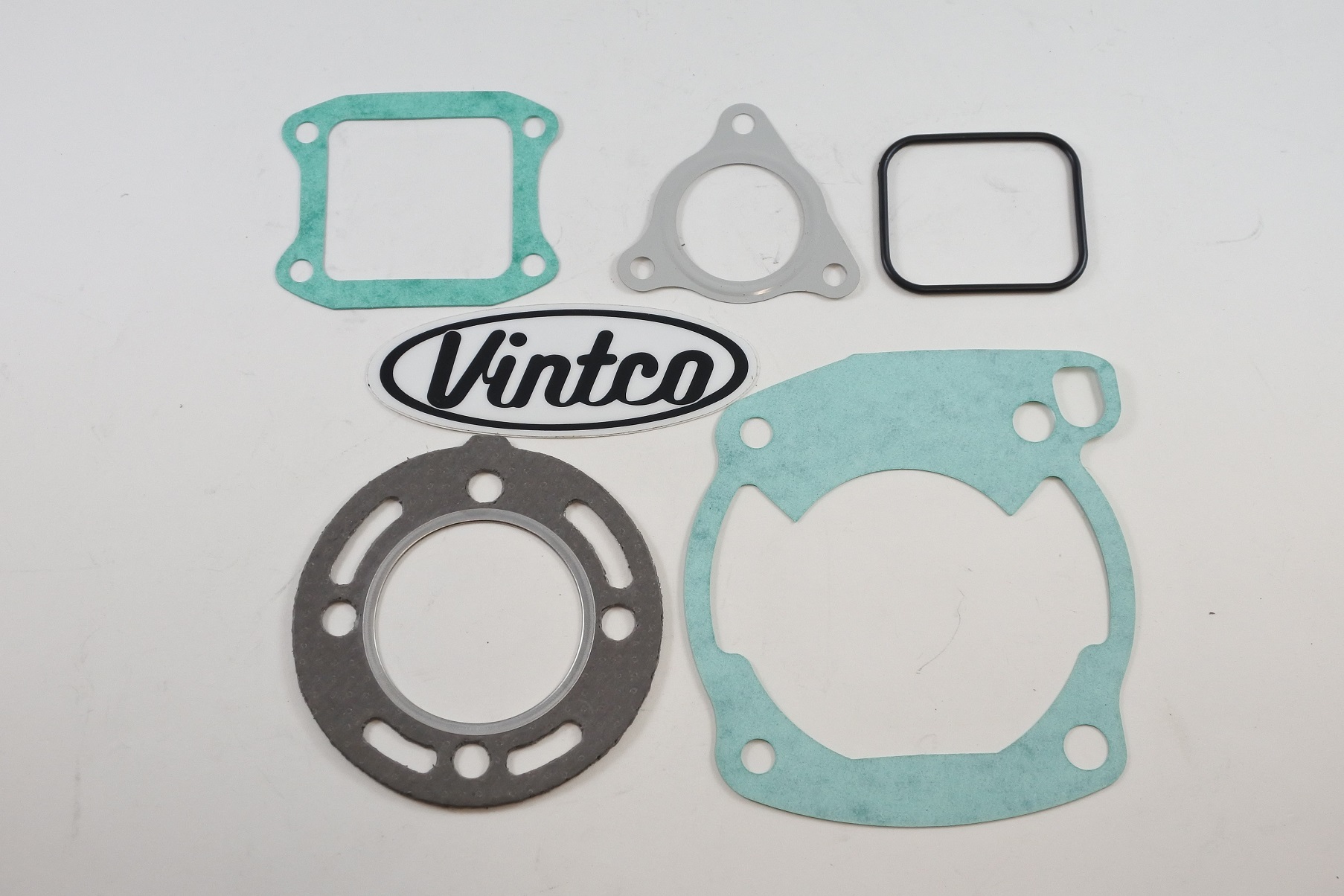 TOP END GASKET KIT 86-91 HONDA CR R 80 BORE 50.5mm VINTCO KTE116 image 1