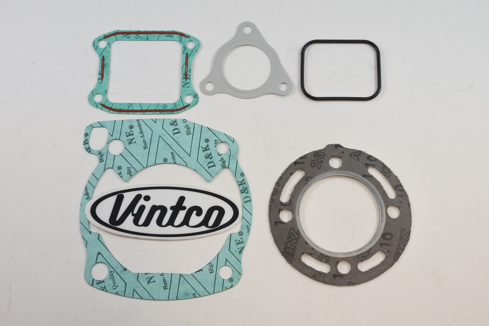TOP END GASKET KIT 86-91 HONDA CR R 80 BORE 50.5mm VINTCO KTE116 thumbnail 2