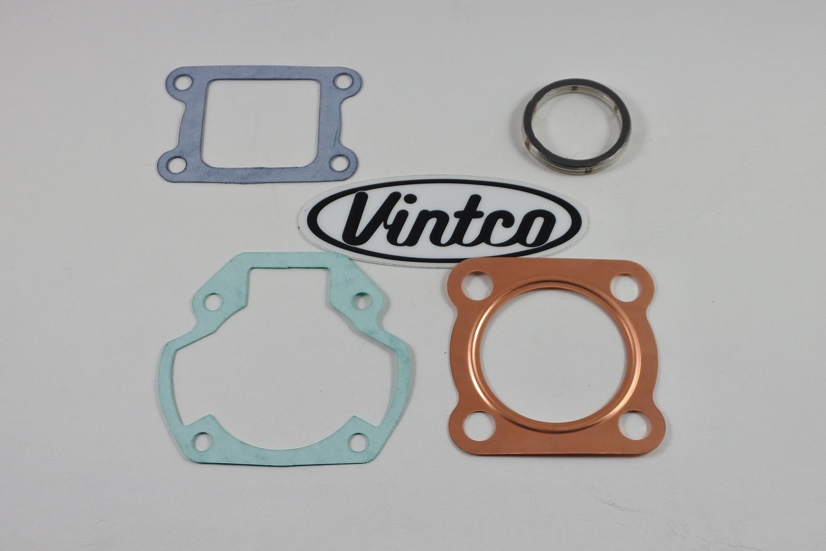 TOP END GASKET KIT 74-75 YAMAHA TY YZ 80 VINTCO KTE117 image 1