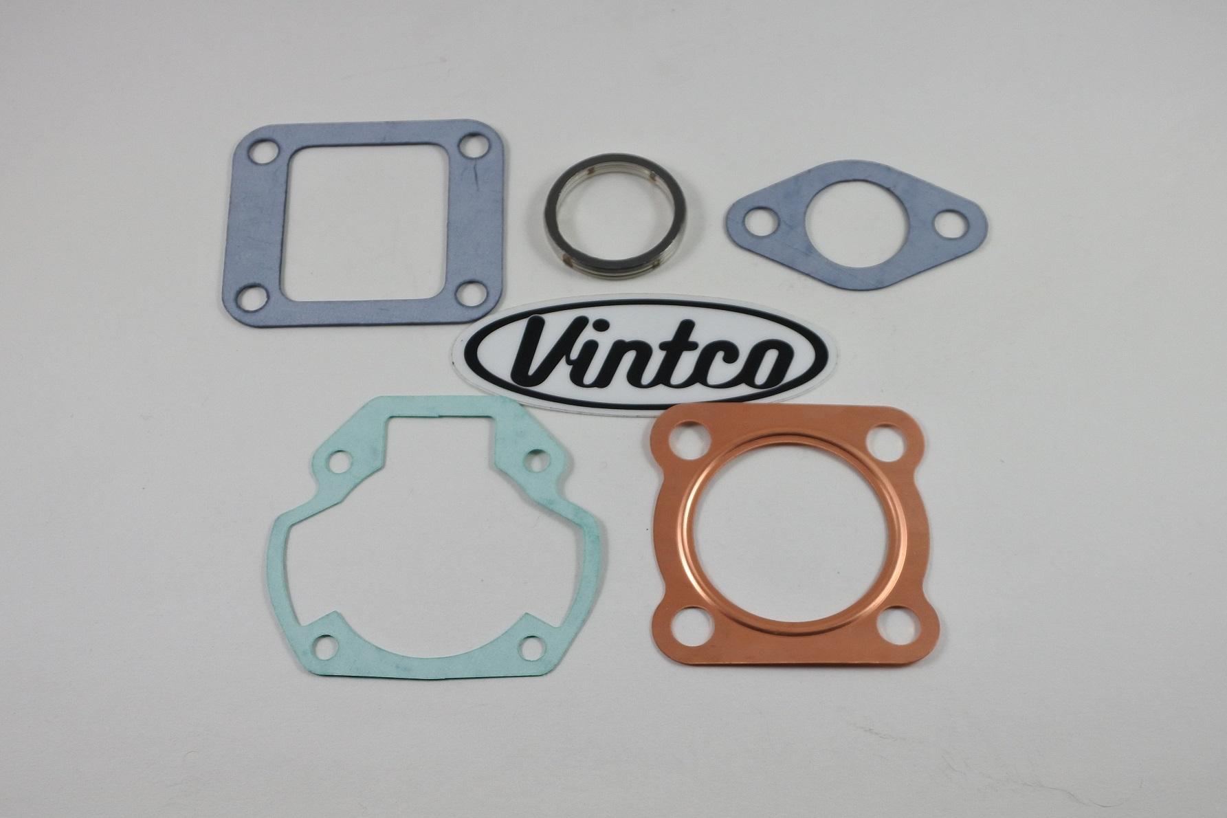 TOP END GASKET KIT 76-77 YAMAHA YZ 80 VINTCO KTE119 image 1