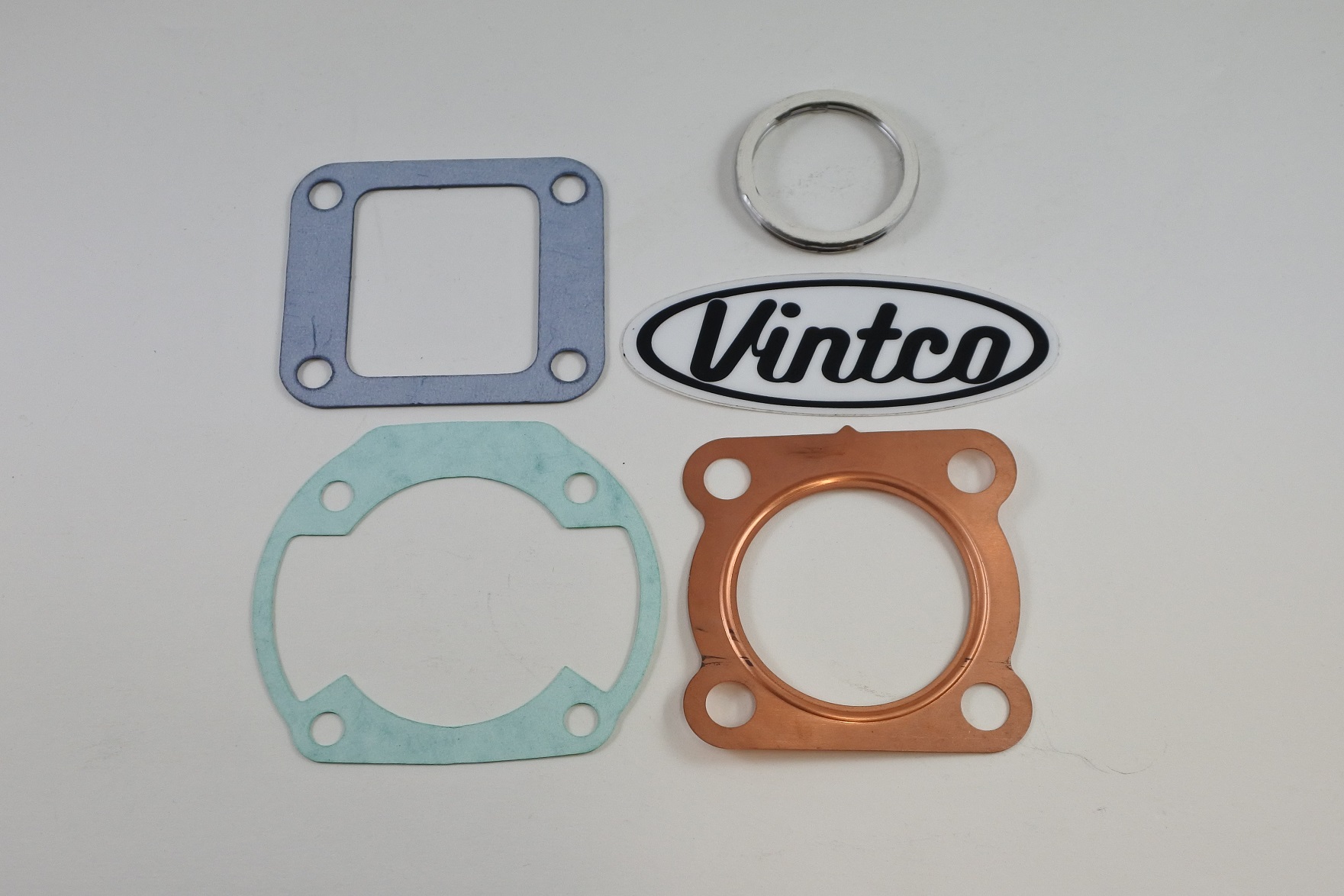 TOP END GASKET KIT 78-79 YAMAHA YZ 80 VINTCO KTE120 image 1
