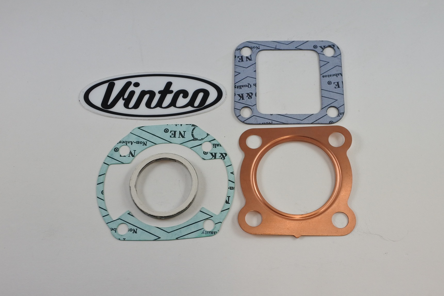 TOP END GASKET KIT 78-79 YAMAHA YZ 80 VINTCO KTE120 thumbnail 2