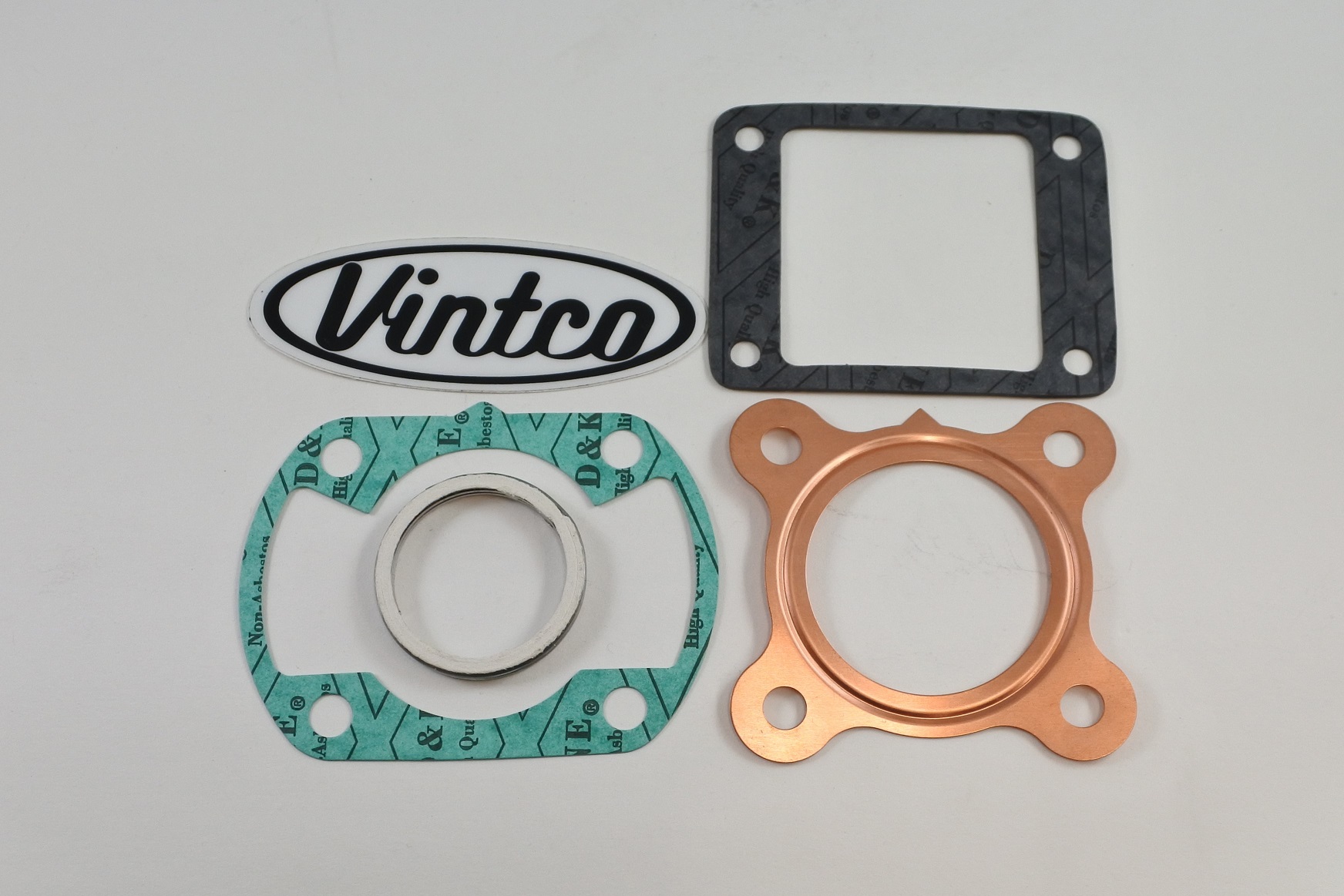 TOP END GASKET KIT 81-81 YAMAHA YZ 80 VINTCO KTE122 thumbnail 2
