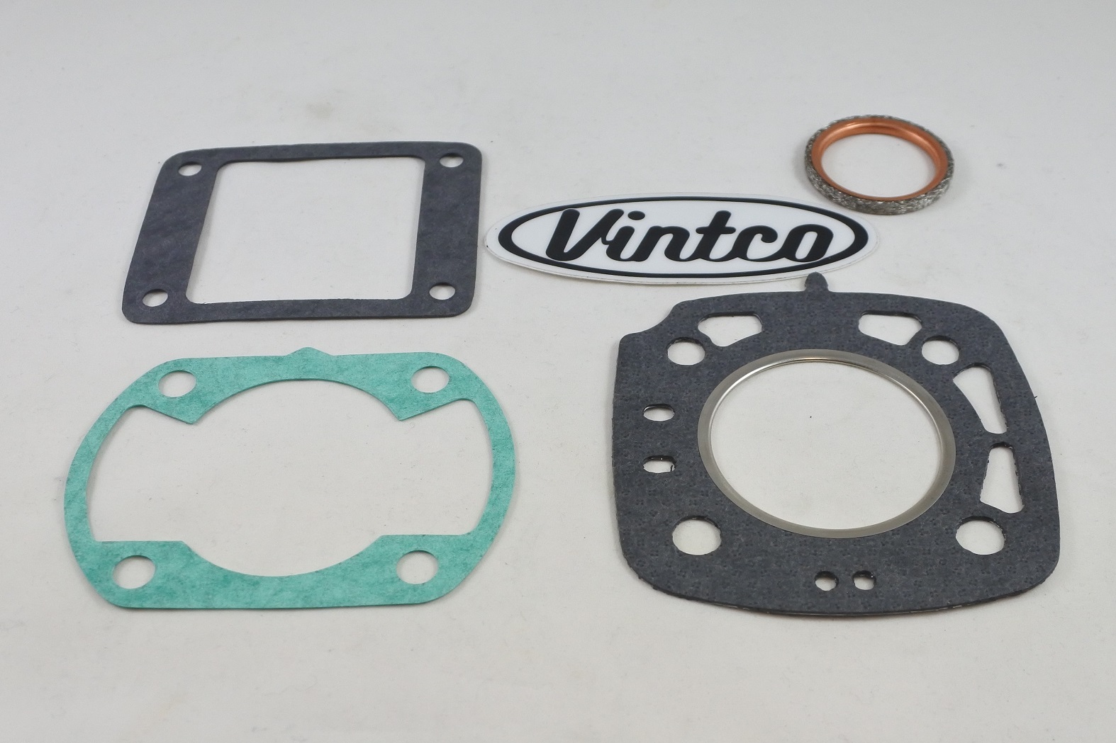 TOP END GASKET KIT 83-83 YAMAHA YZ 80 51.2mm VINTCO KTE124 image 1