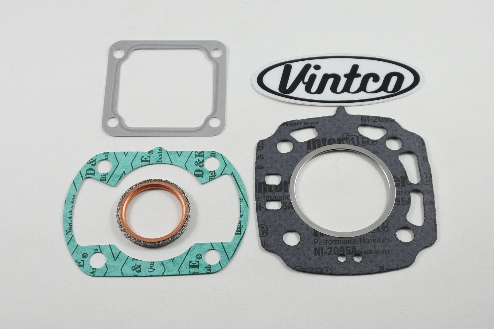 TOP END GASKET KIT 84-85 YAMAHA YZ 80 VINTCO KTE125 thumbnail 2