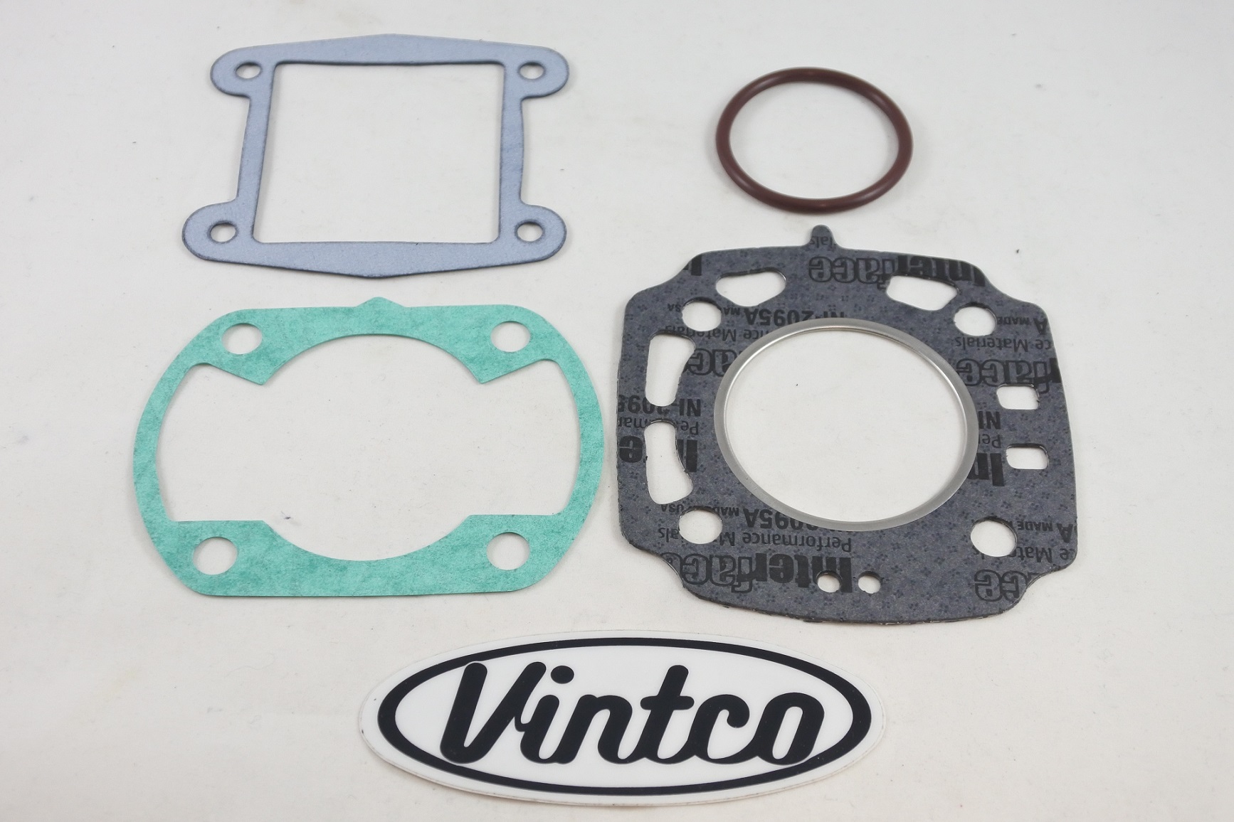 TOP END GASKET KIT 87-92 YAMAHA YZ 80 50.4mm VINTCO KTE127 image 1