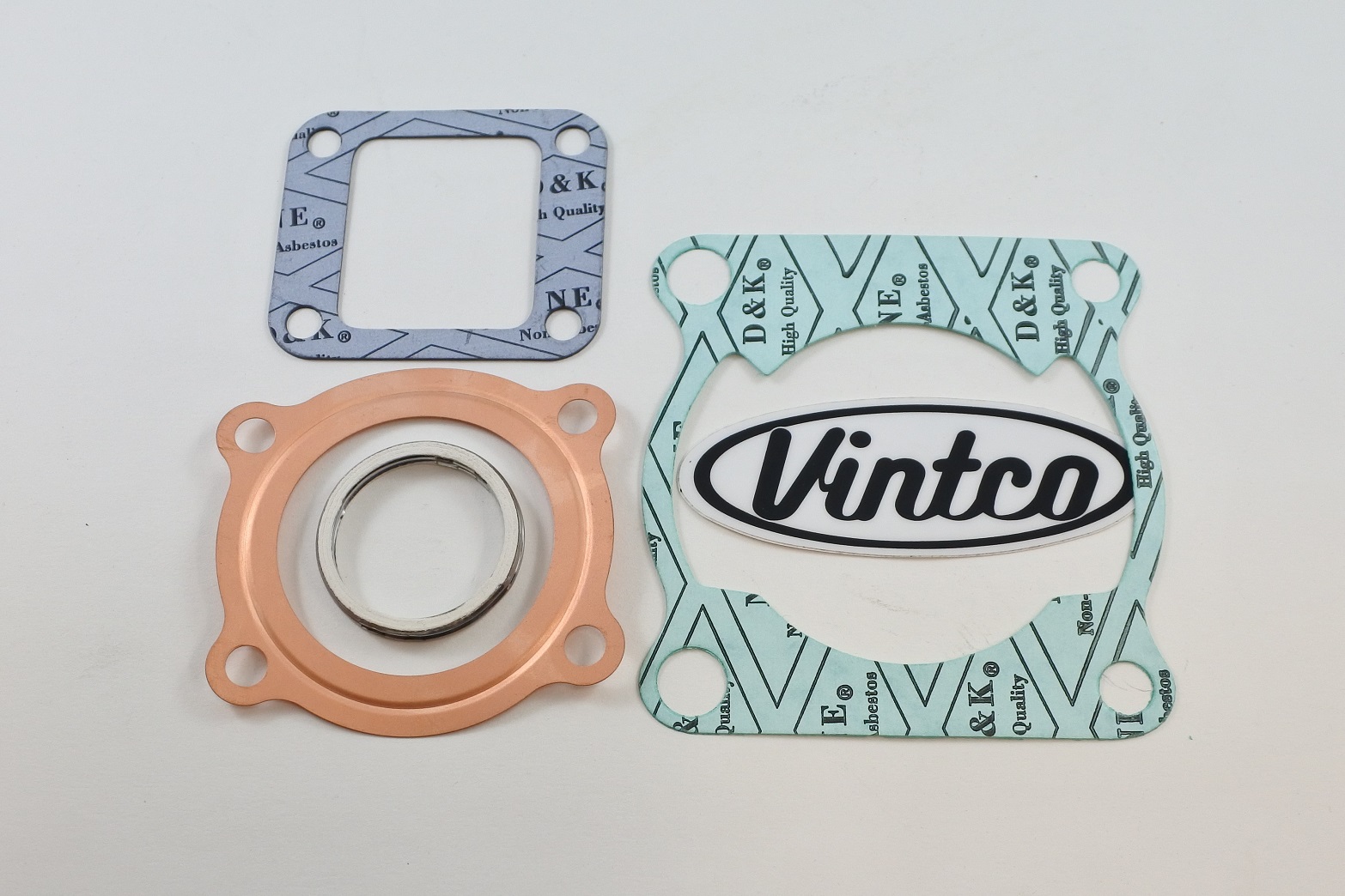 TOP END GASKET KIT 78-81 YAMAHA DT 125 VINTCO KTE130 thumbnail 2