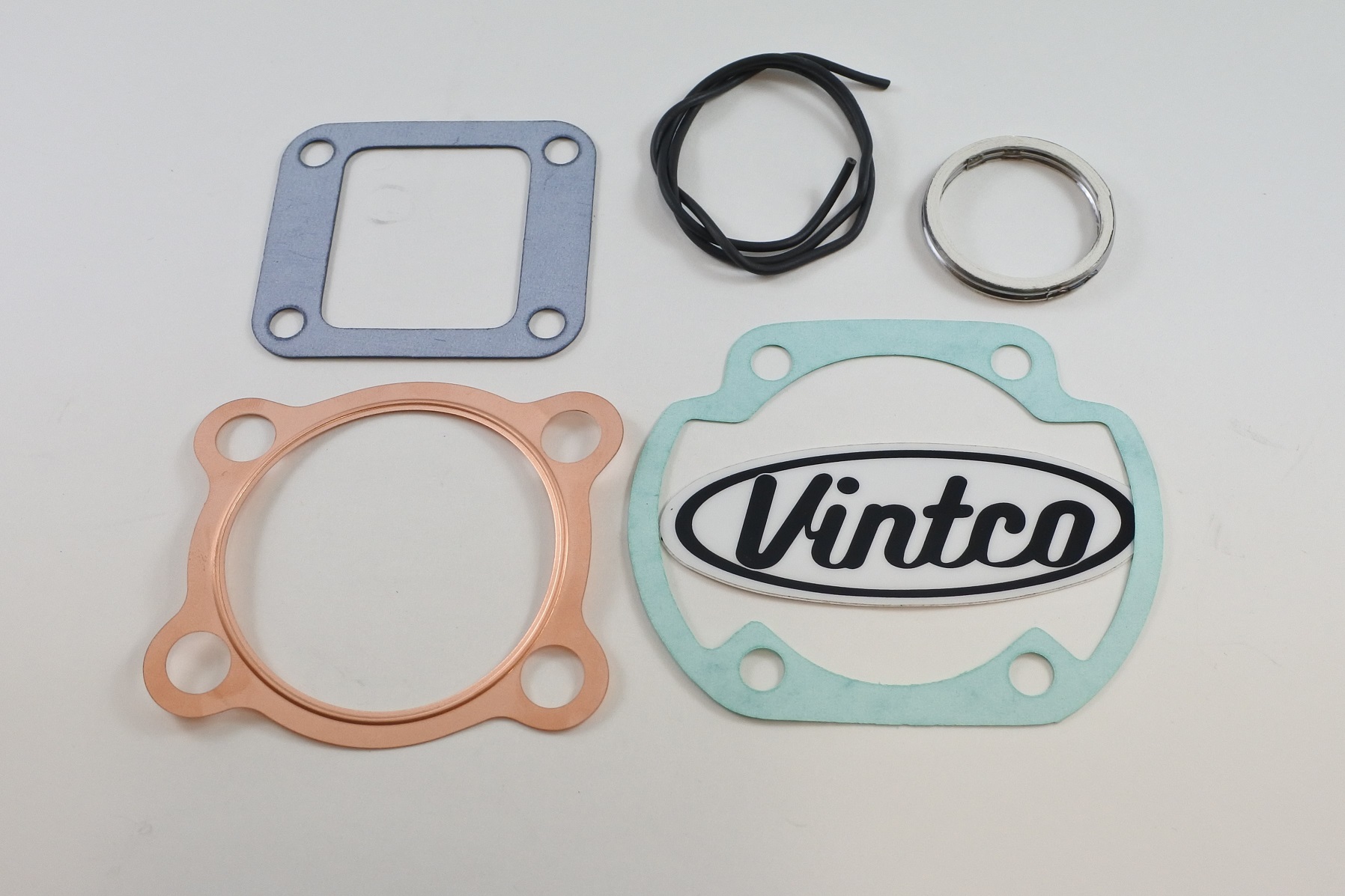 TOP END GASKET KIT 74-76 YAMAHA DT MX TY 175 67.0mm VINTCO KTE131 image 1