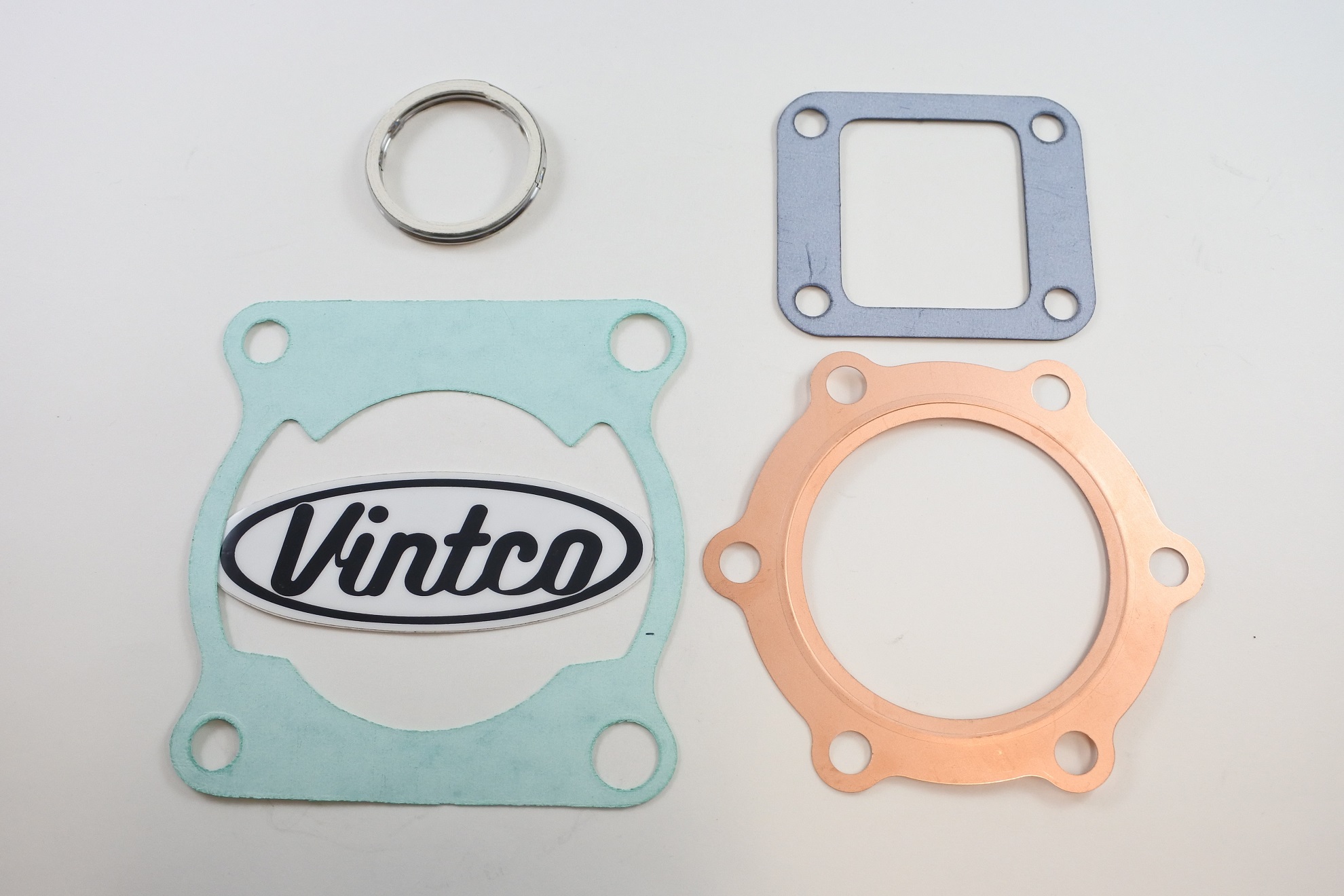 TOP END GASKET KIT 78-81 YAMAHA DT MX 175 67.2mm VINTCO KTE132 image 1