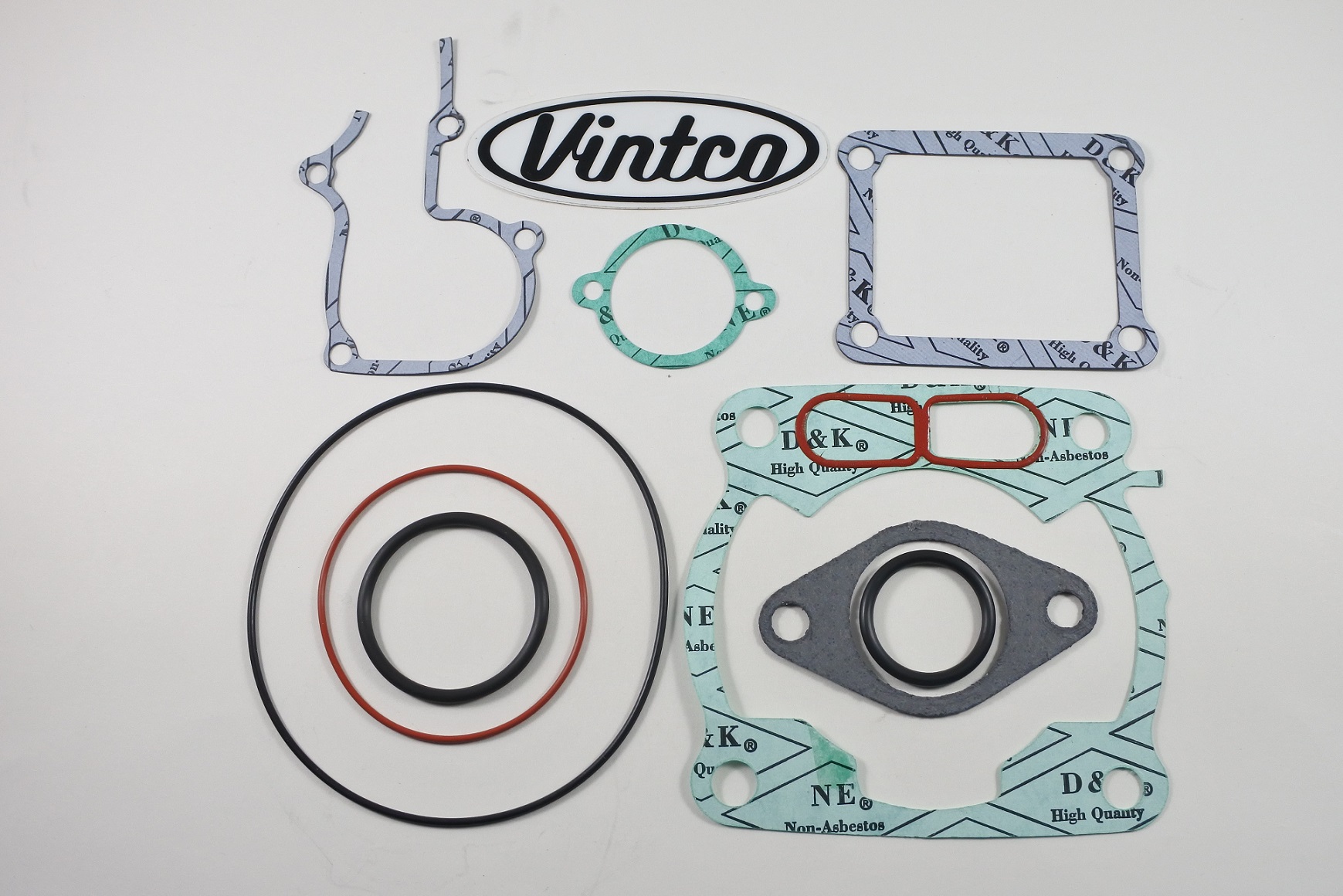 TOP END GASKET KIT 86-87 YAMAHA YZ 125 VINTCO KTE138 thumbnail 2