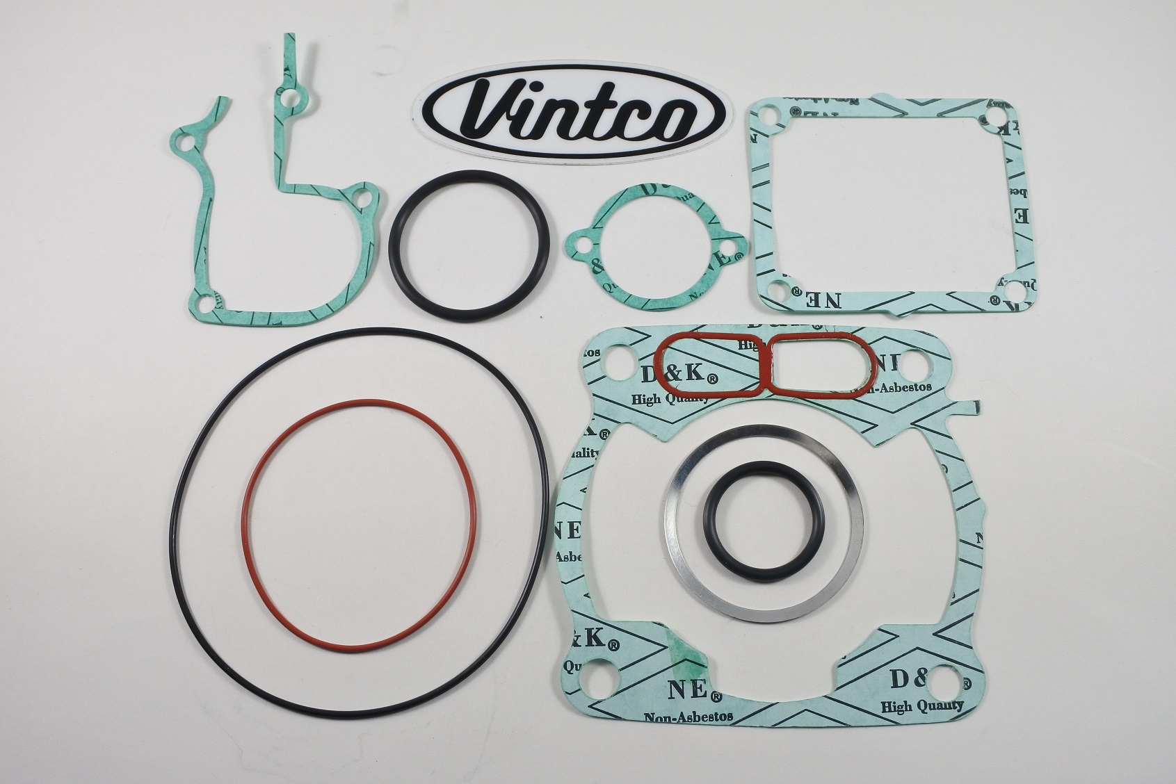 TOP END GASKET KIT 89-90 YAMAHA YZ 125 VINTCO KTE140 thumbnail 2