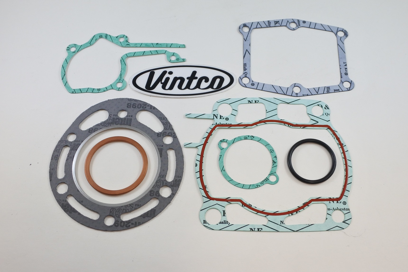 TOP END GASKET KIT 84-85 YAMAHA YZ 250 VINTCO KTE148 thumbnail 2