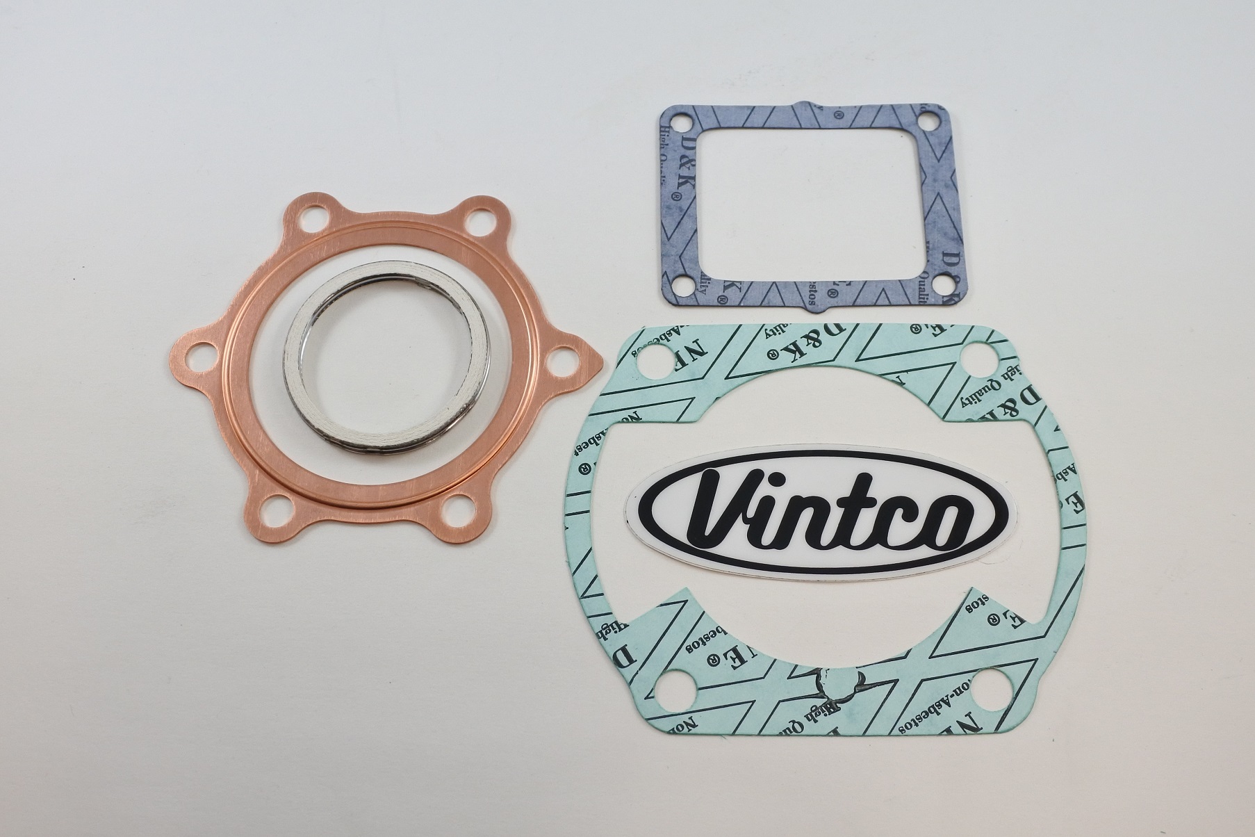 TOP END GASKET KIT 77-79 YAMAHA DT 250 VINTCO KTE152 thumbnail 2