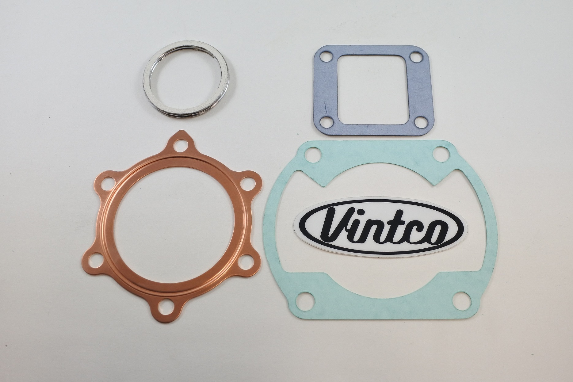 TOP END GASKET KIT 74-77 YAMAHA TY 250 VINTCO KTE153 image 1