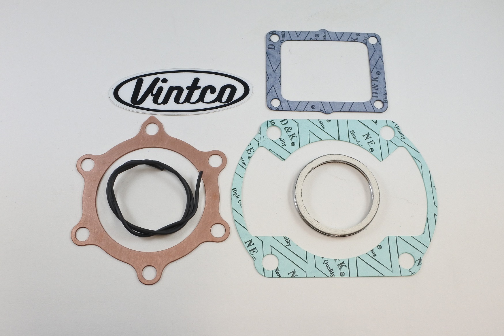 TOP END GASKET KIT 77-78 YAMAHA IT 250 VINTCO KTE154 thumbnail 2
