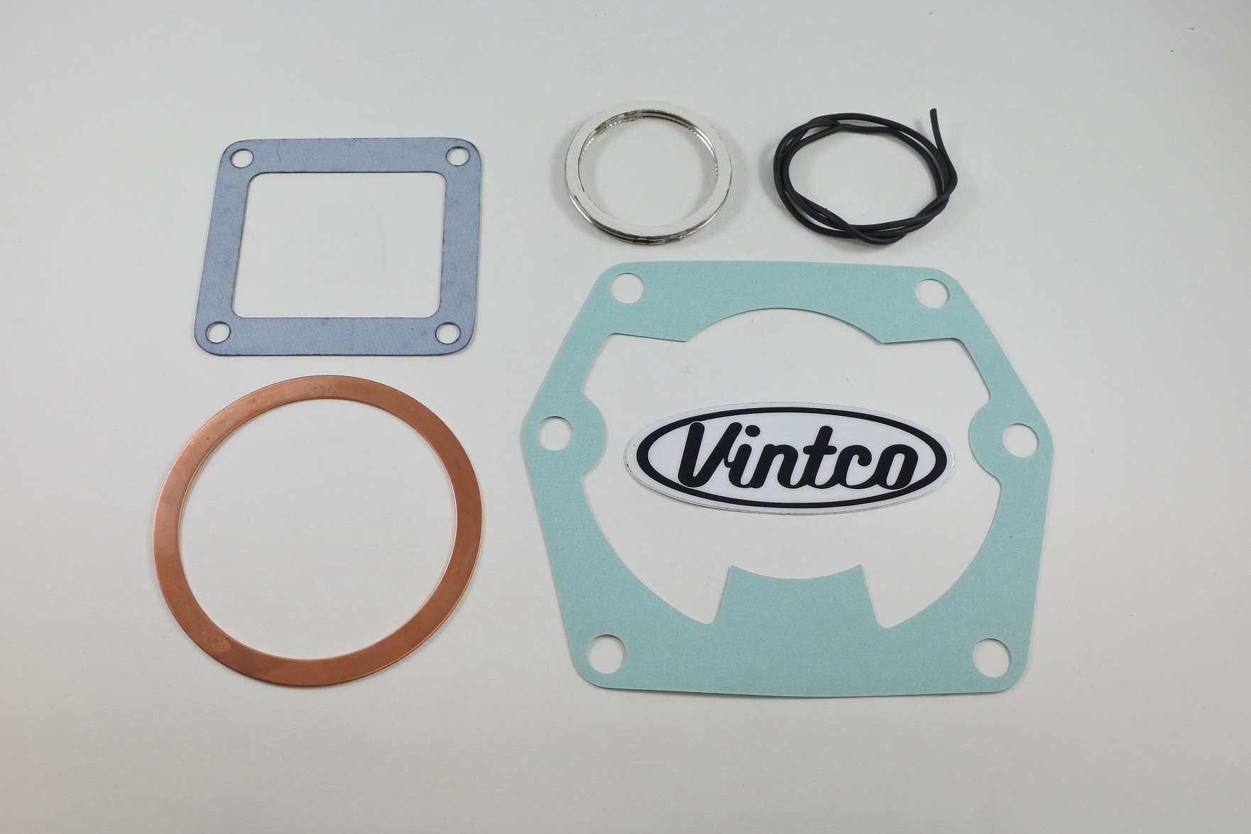 TOP END GASKET KIT 73-74 YAMAHA MX 360 VINTCO KTE157 image 1