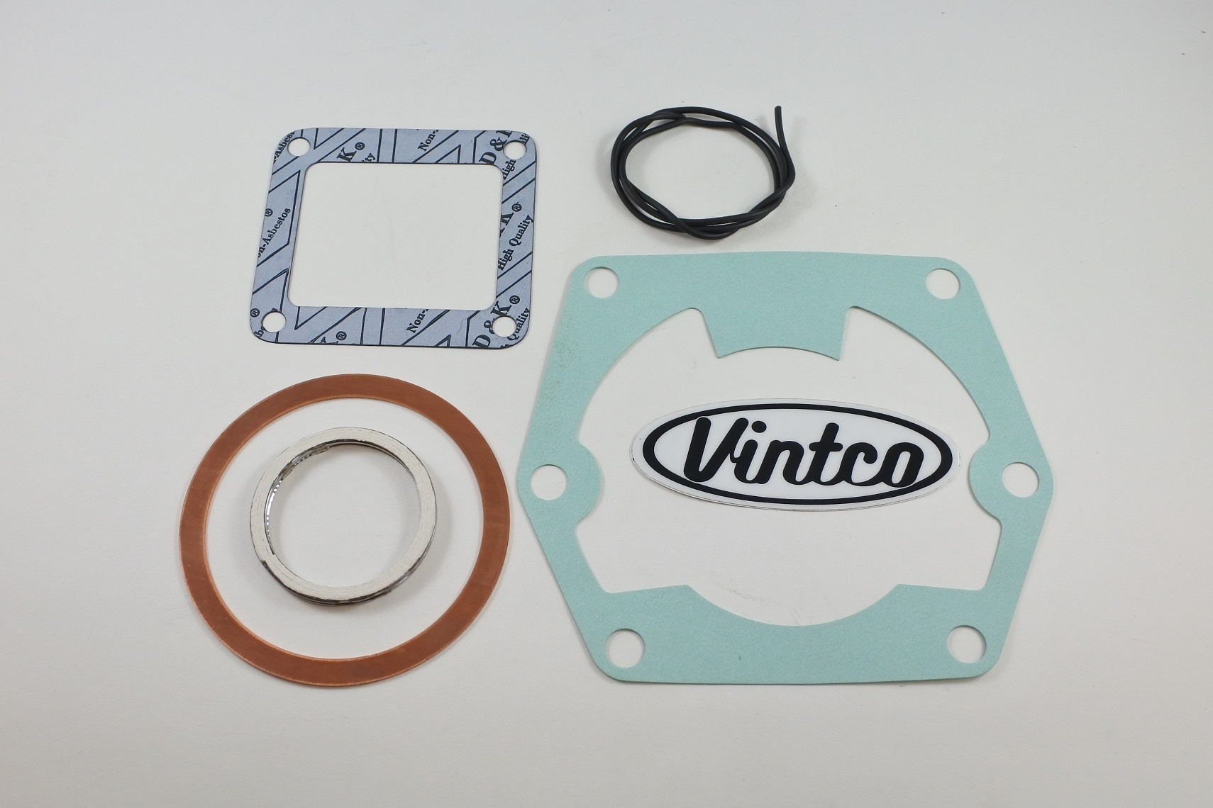 TOP END GASKET KIT 73-74 YAMAHA MX 360 VINTCO KTE157 thumbnail 2