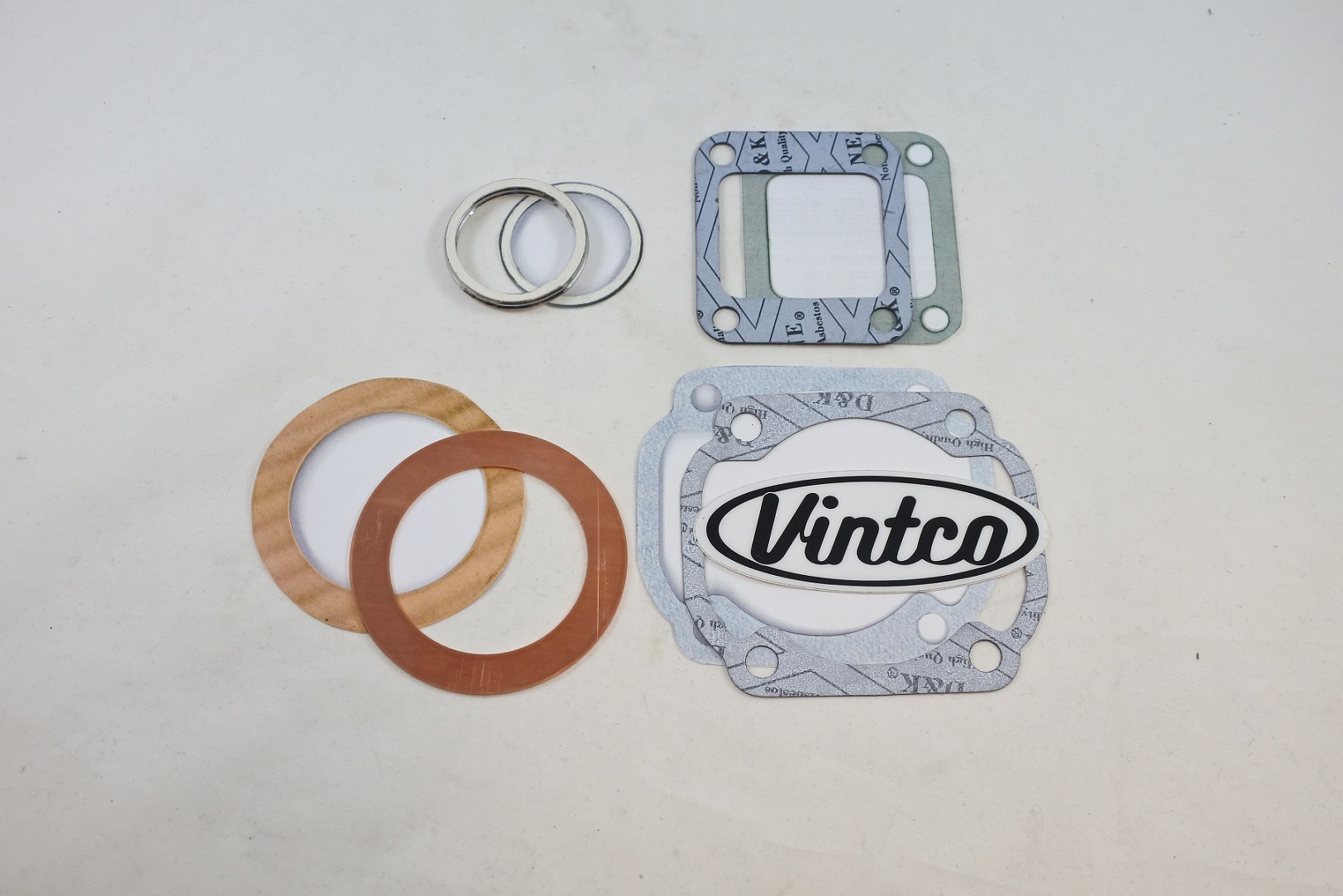 TOP END GASKET KIT 73-75 YAMAHA RD 250 VINTCO KTE158 thumbnail 2